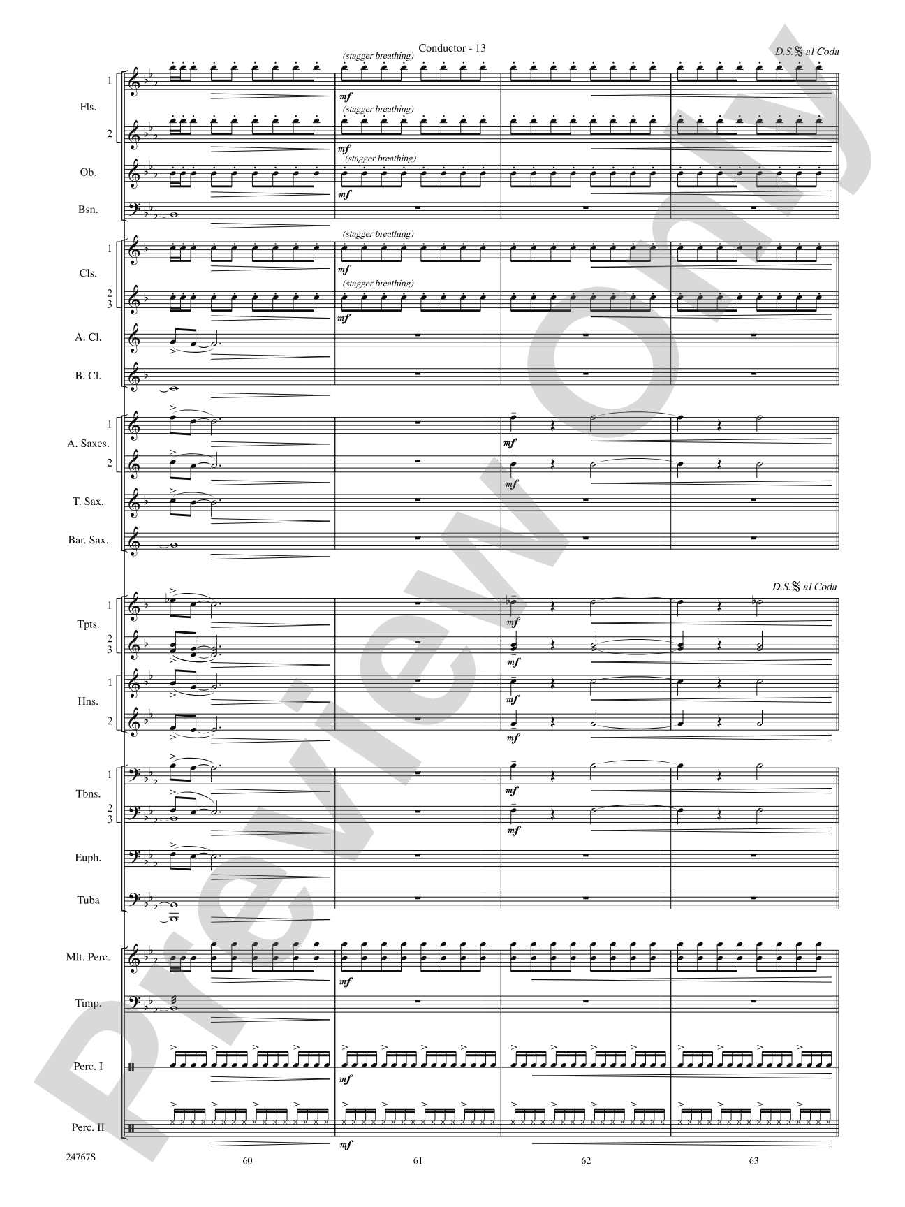 Rails West! (A Tale of the Odessa Puddle Jumper): Concert Band Conductor Score & Parts