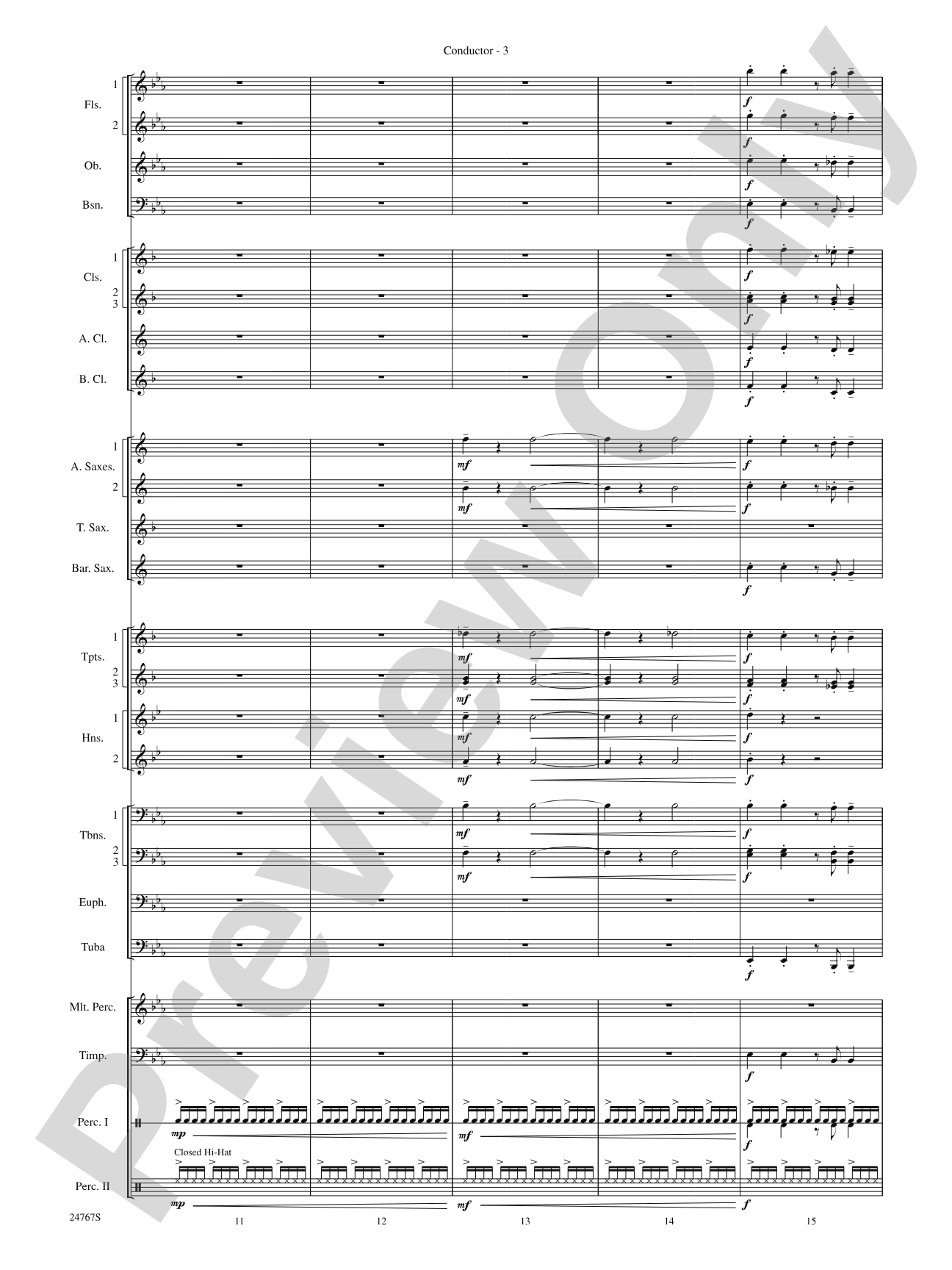 Rails West! (A Tale of the Odessa Puddle Jumper): Concert Band Conductor Score & Parts