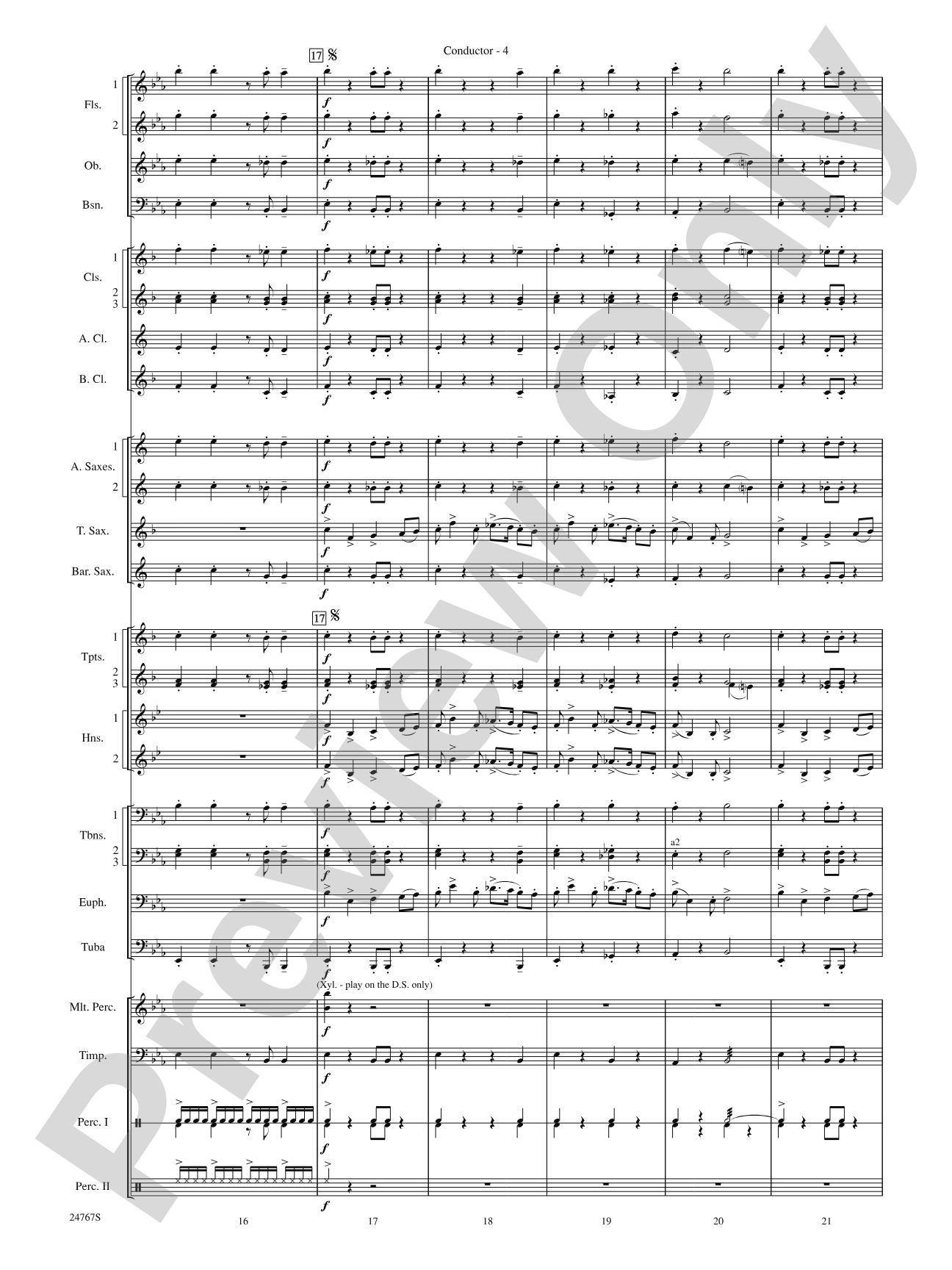 Rails West! (A Tale of the Odessa Puddle Jumper): Concert Band Conductor Score & Parts