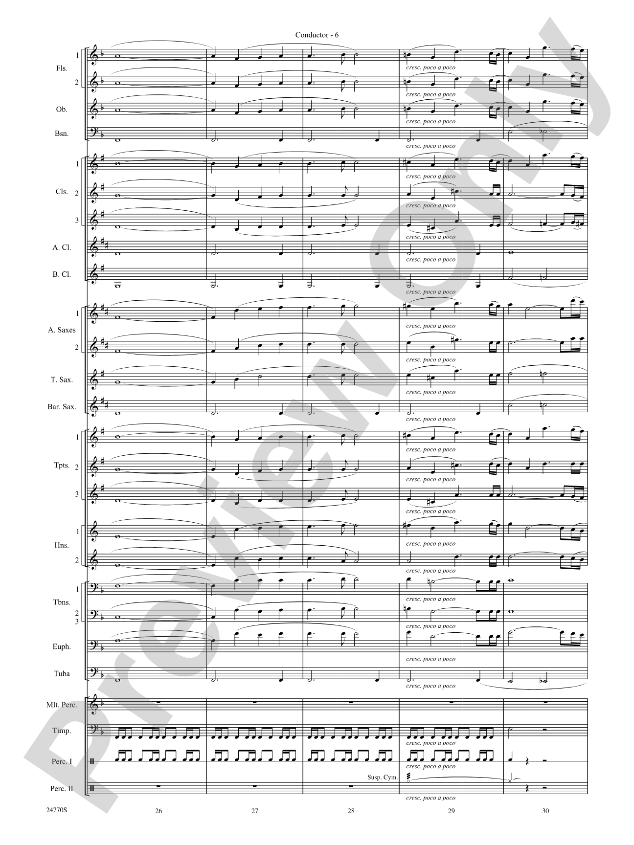 Flourish for a Celebration: Concert Band Conductor Score & Parts