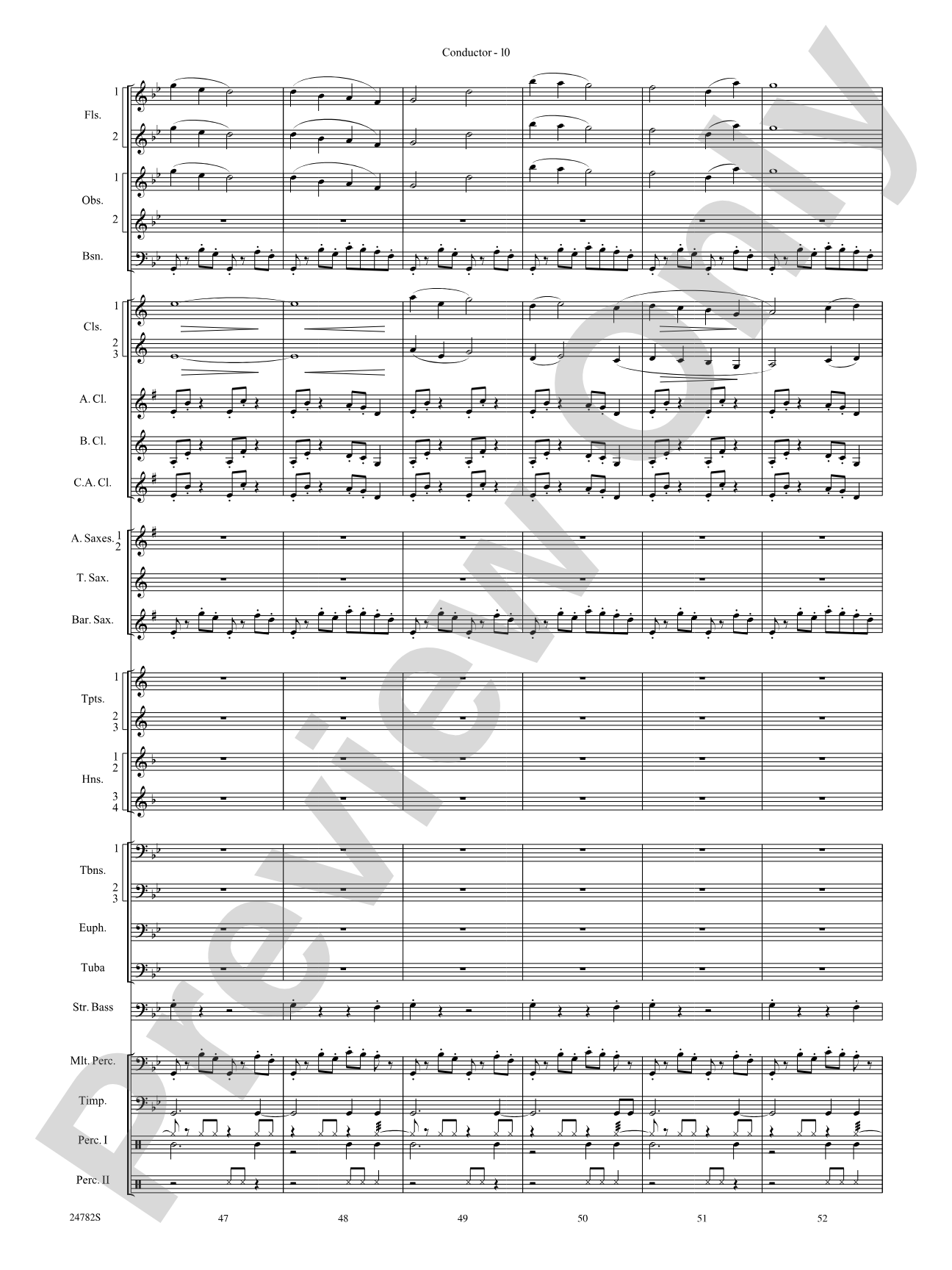 Buffalo Dances: Concert Band Conductor Score & Parts