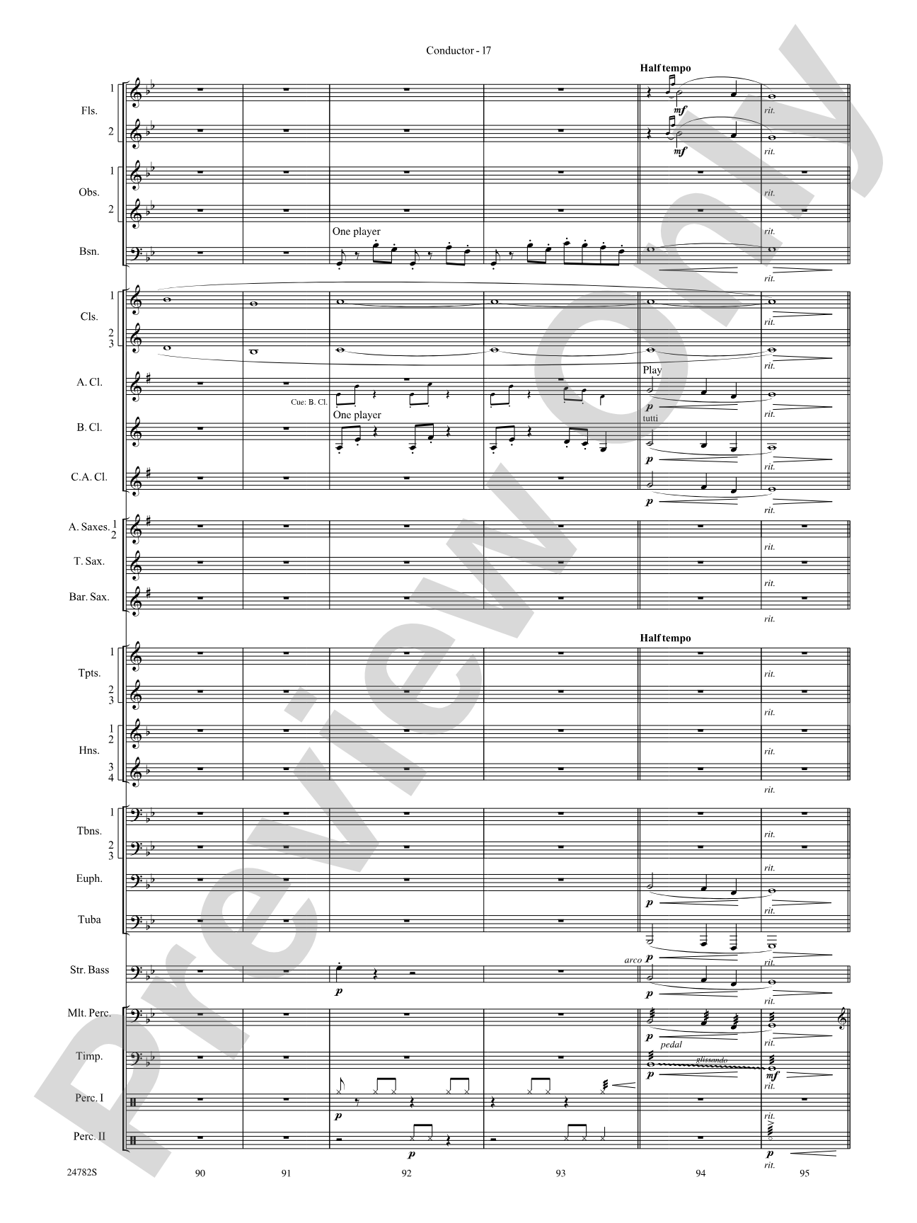 Buffalo Dances: Concert Band Conductor Score & Parts