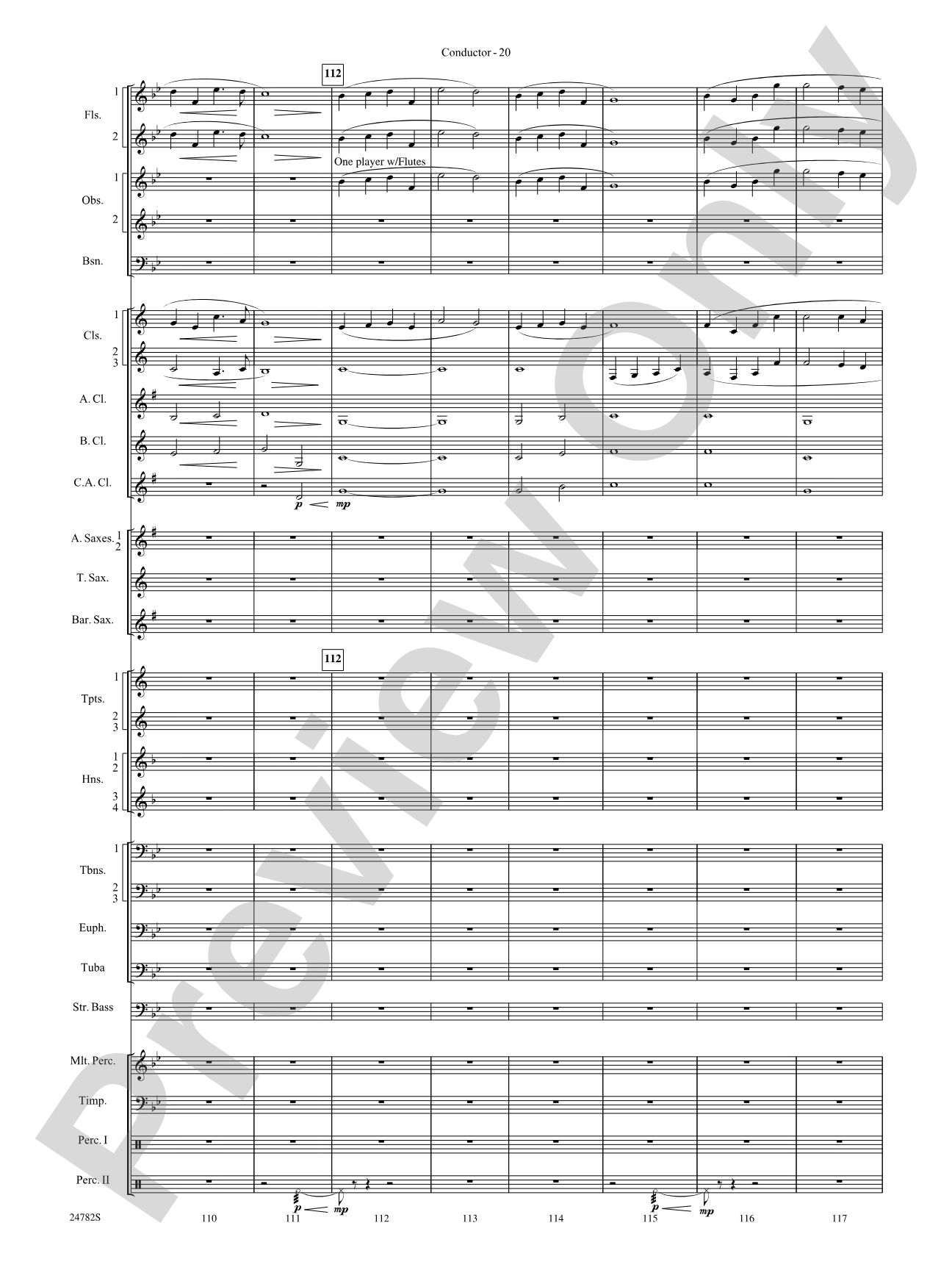 Buffalo Dances: Concert Band Conductor Score & Parts