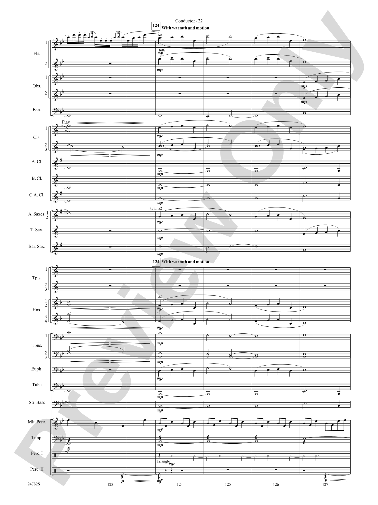 Buffalo Dances: Concert Band Conductor Score & Parts