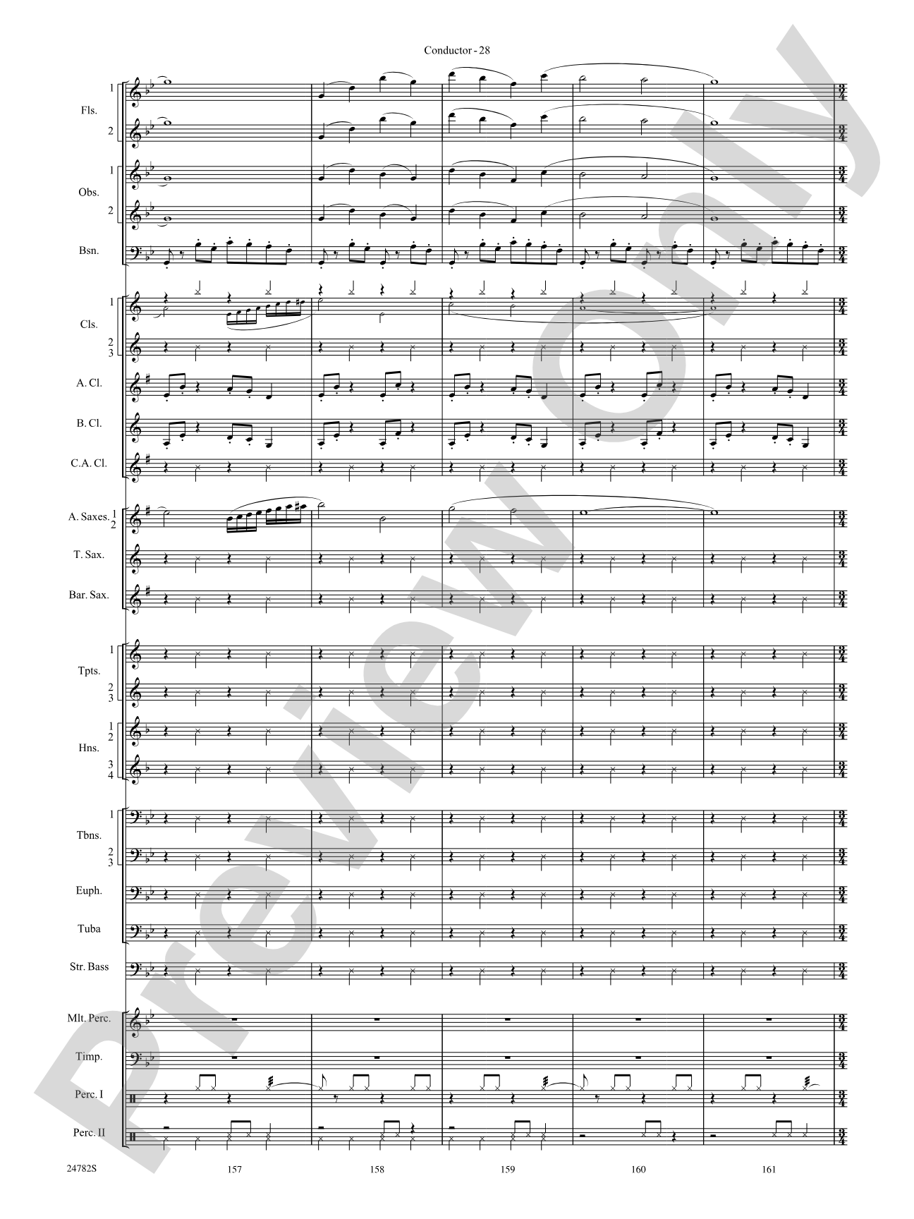 Buffalo Dances: Concert Band Conductor Score & Parts