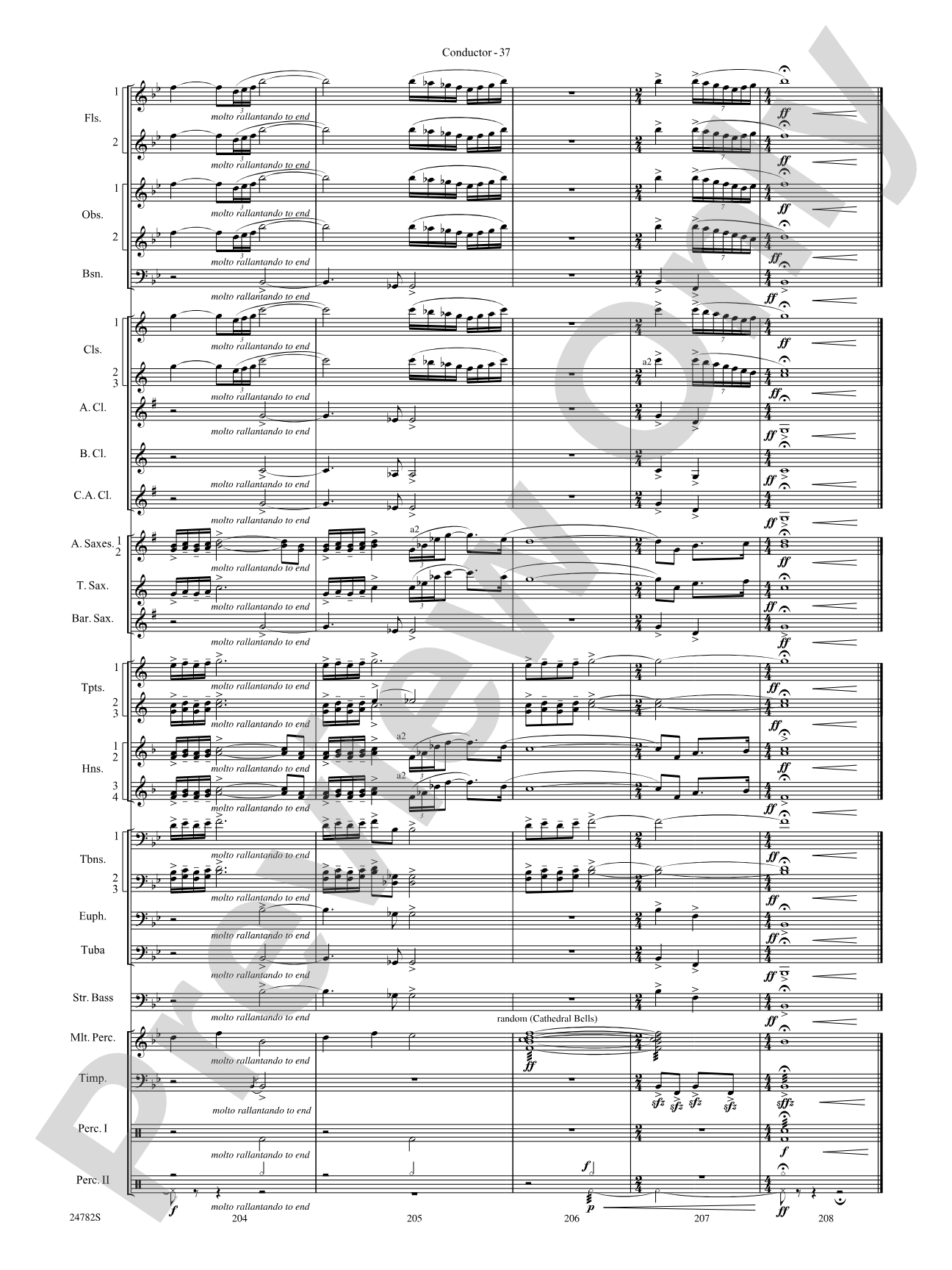 Buffalo Dances: Concert Band Conductor Score & Parts