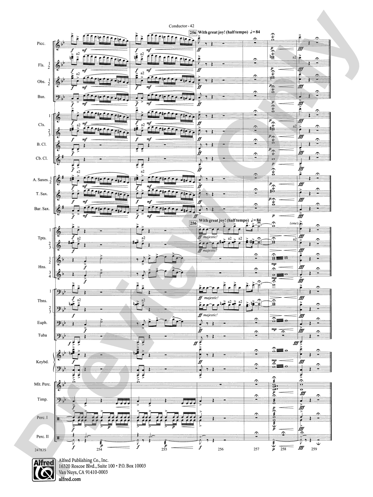 Rising Dragons: Concert Band Conductor Score & Parts