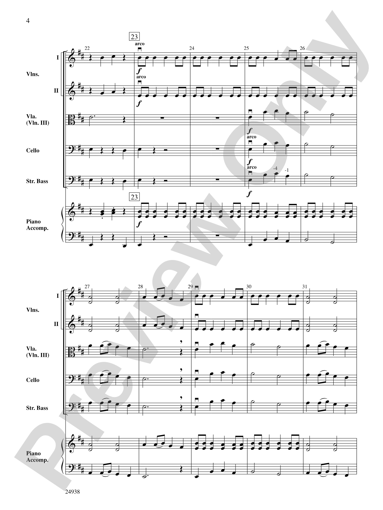 A French Noel: String Orchestra Conductor Score & Parts