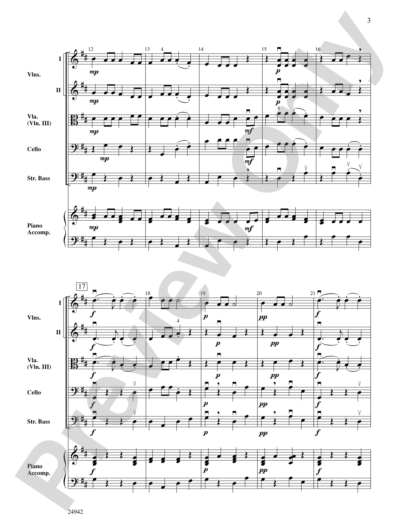Fiddles Down Under: String Orchestra Conductor Score & Parts
