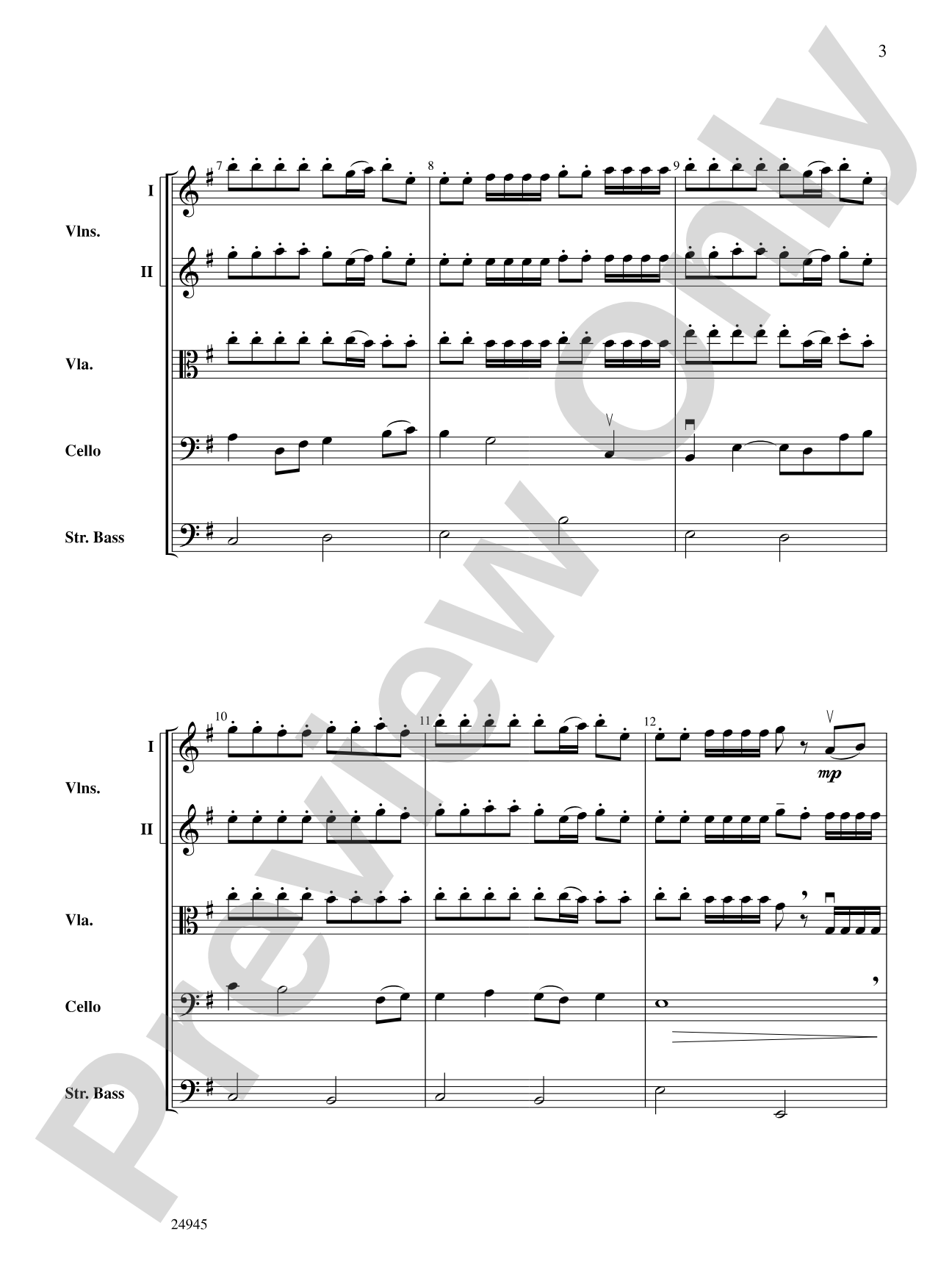 Avatar: String Orchestra Conductor Score & Parts