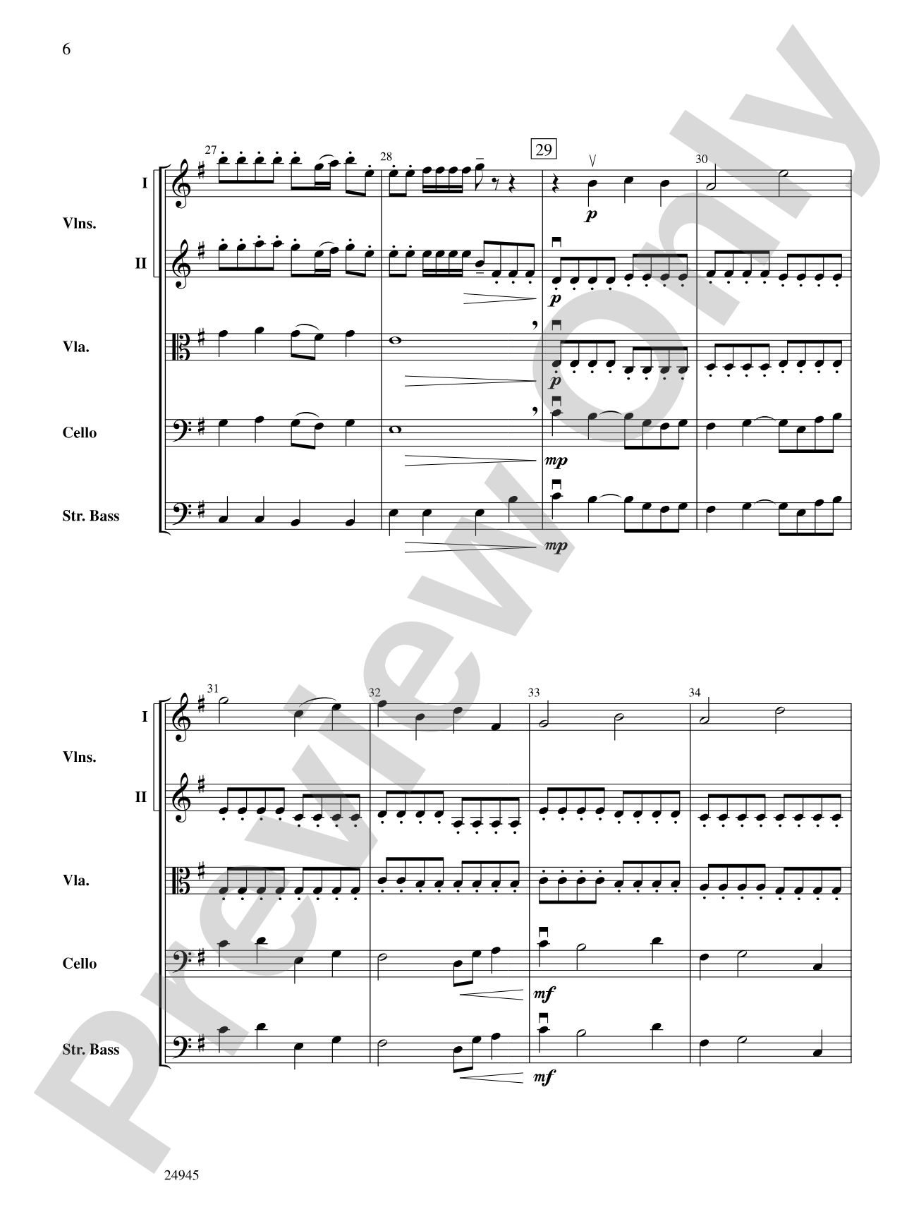 Avatar: String Orchestra Conductor Score & Parts