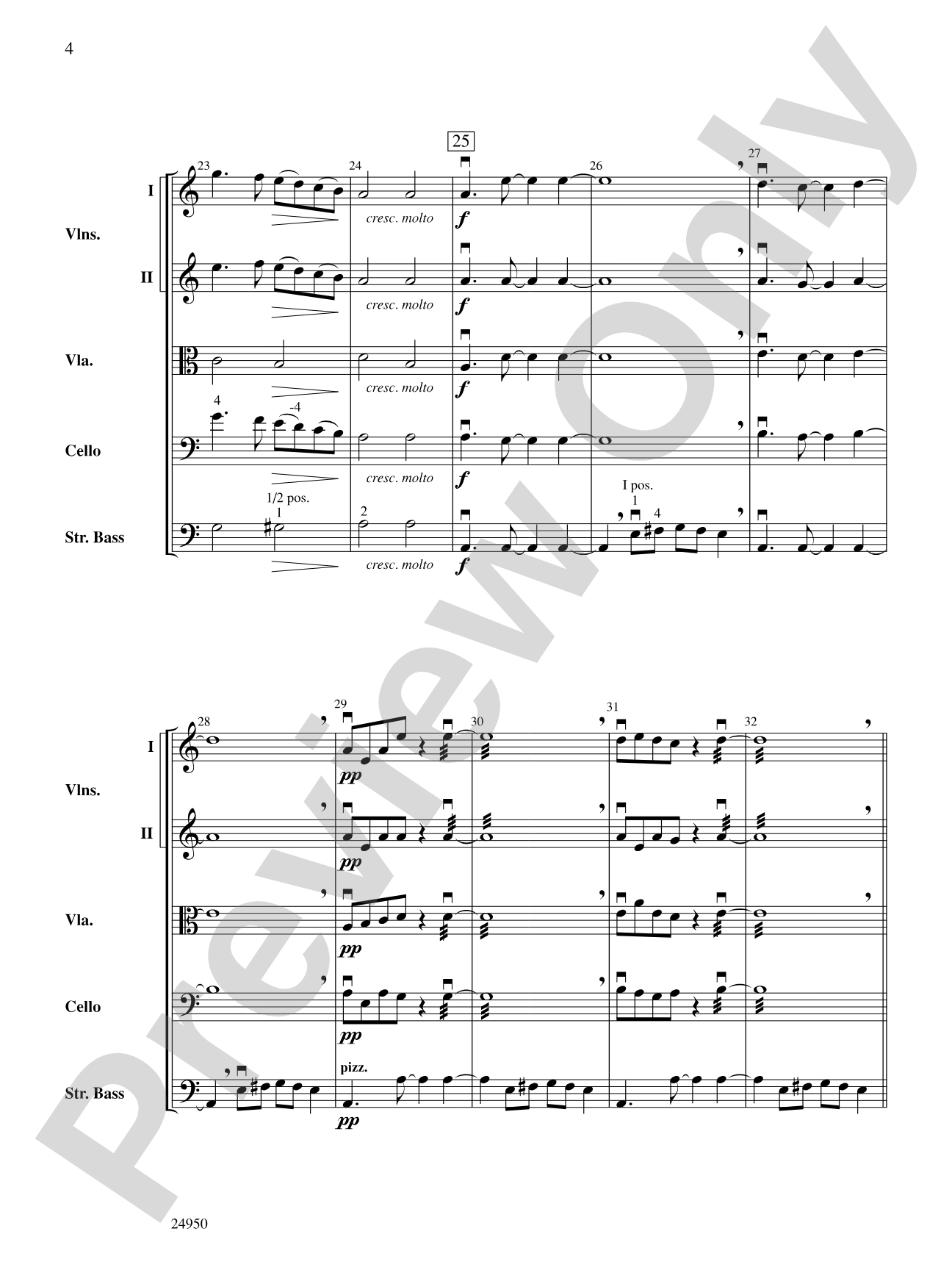 All the Pretty Little Horses: String Orchestra Conductor Score & Parts