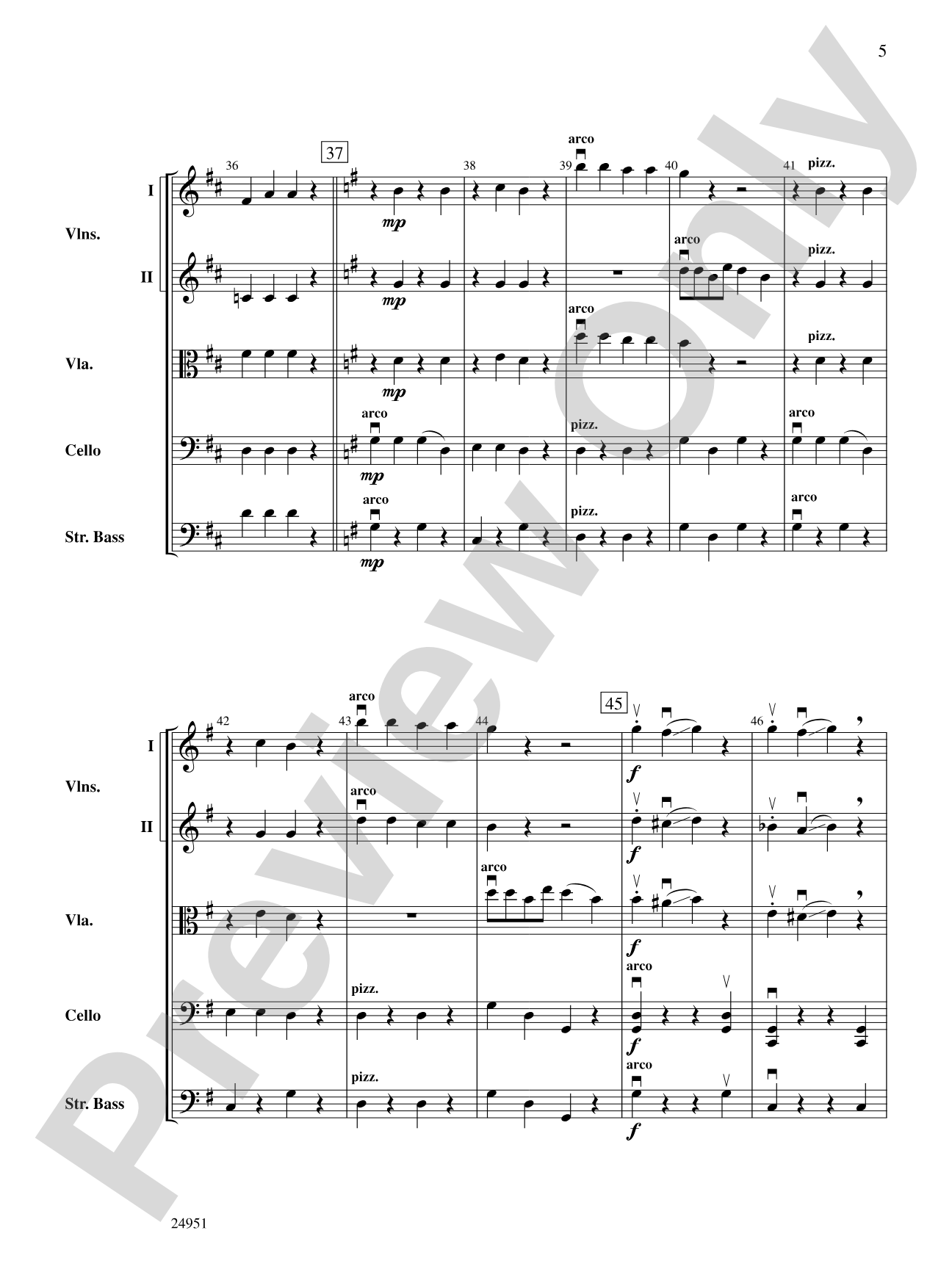 Keemo Kymo: String Orchestra Conductor Score & Parts