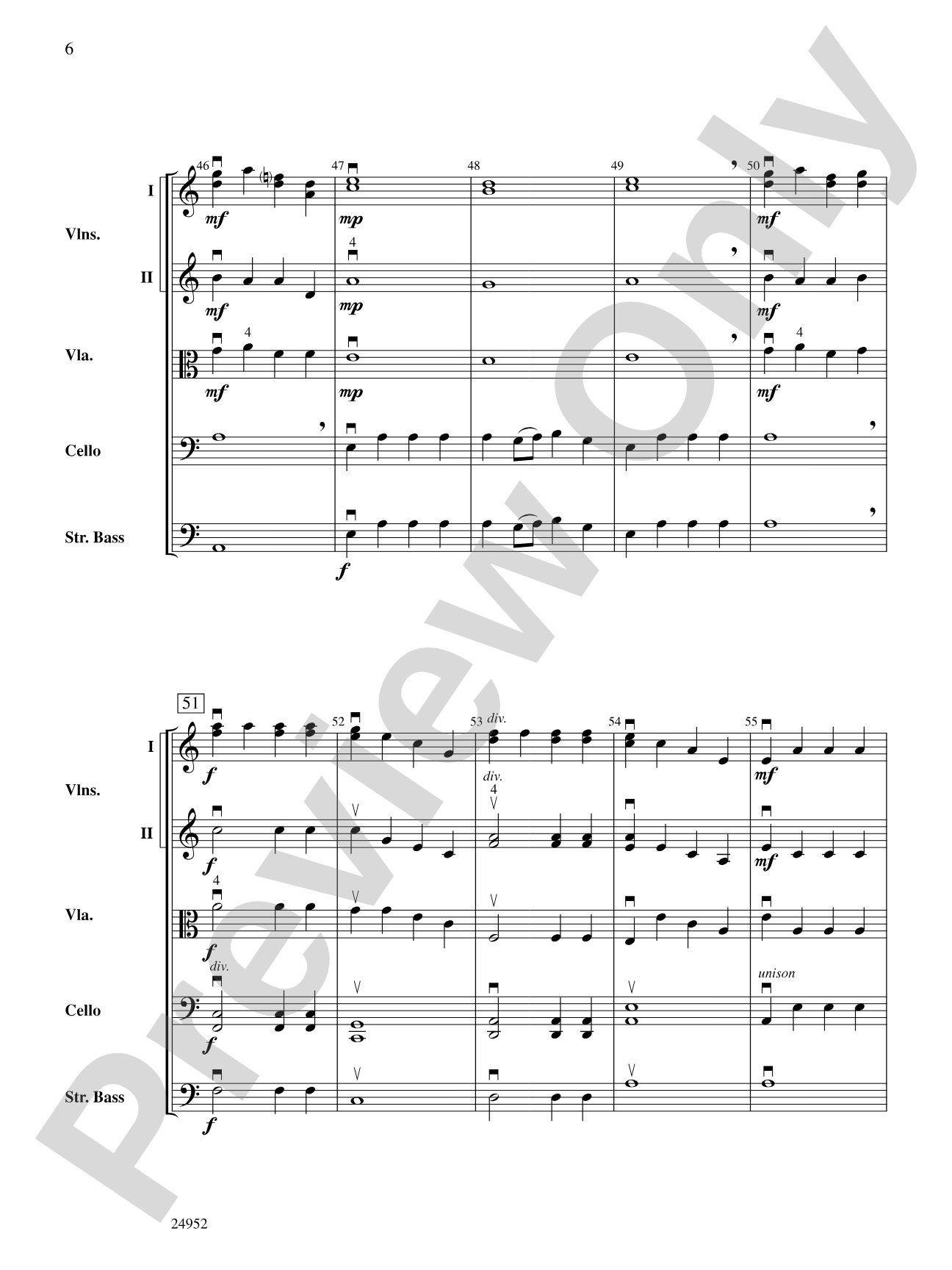 Indigo Mountain: String Orchestra Conductor Score & Parts