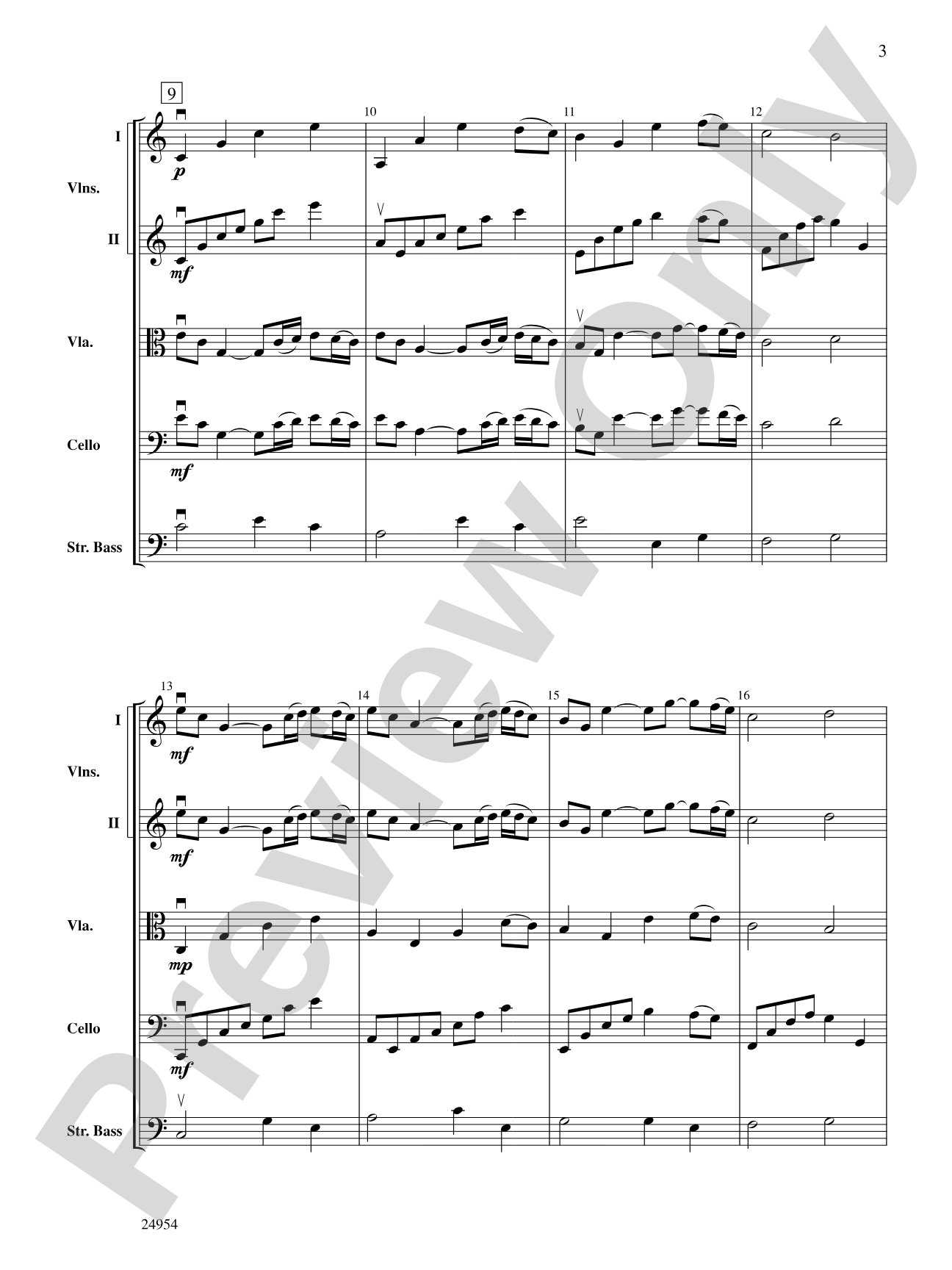 Circinus: String Orchestra Conductor Score & Parts