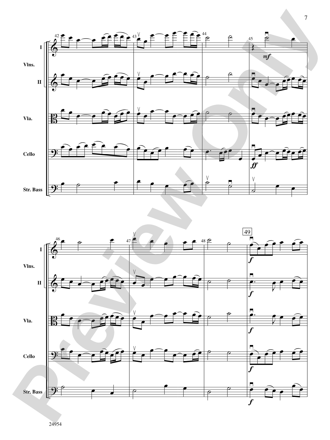 Circinus: String Orchestra Conductor Score & Parts