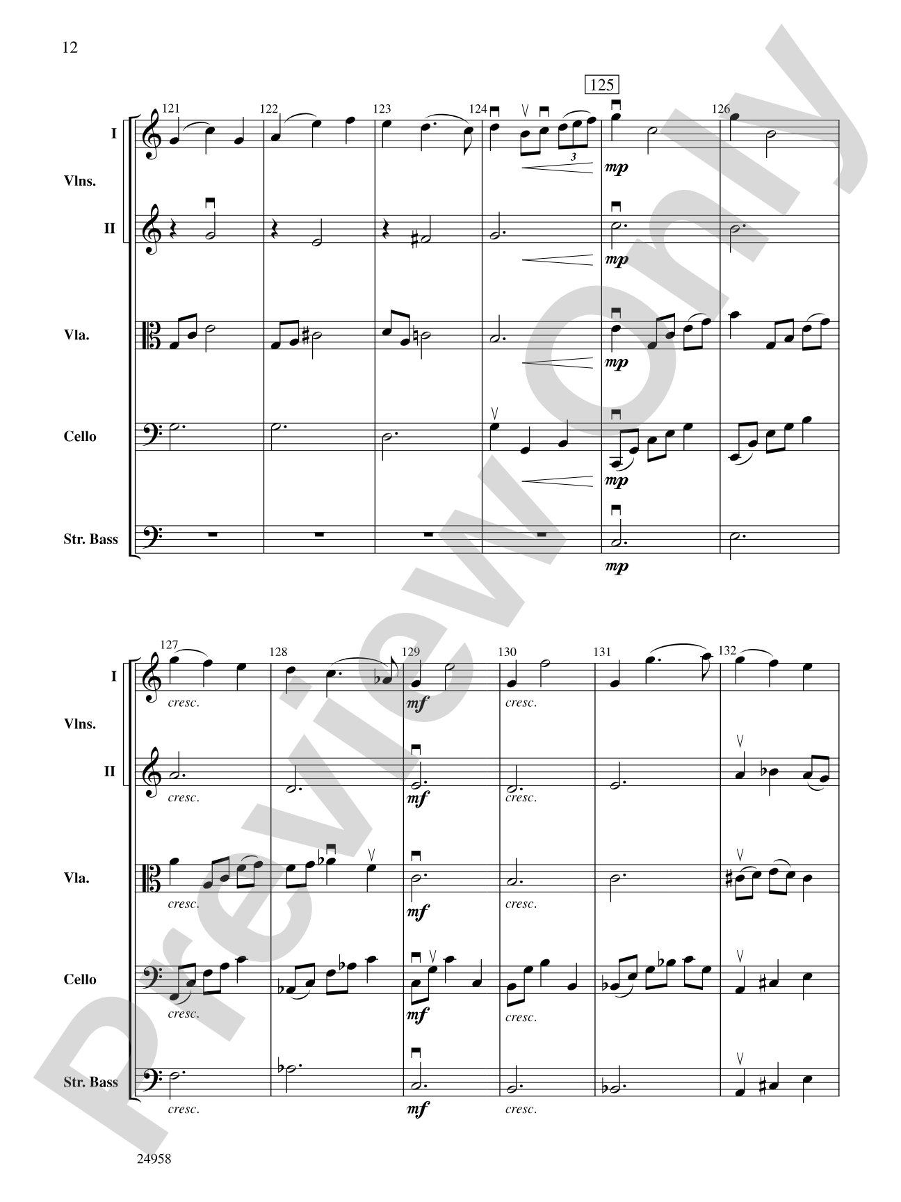 Dreams of a Midsummer Night: String Orchestra Conductor Score & Parts