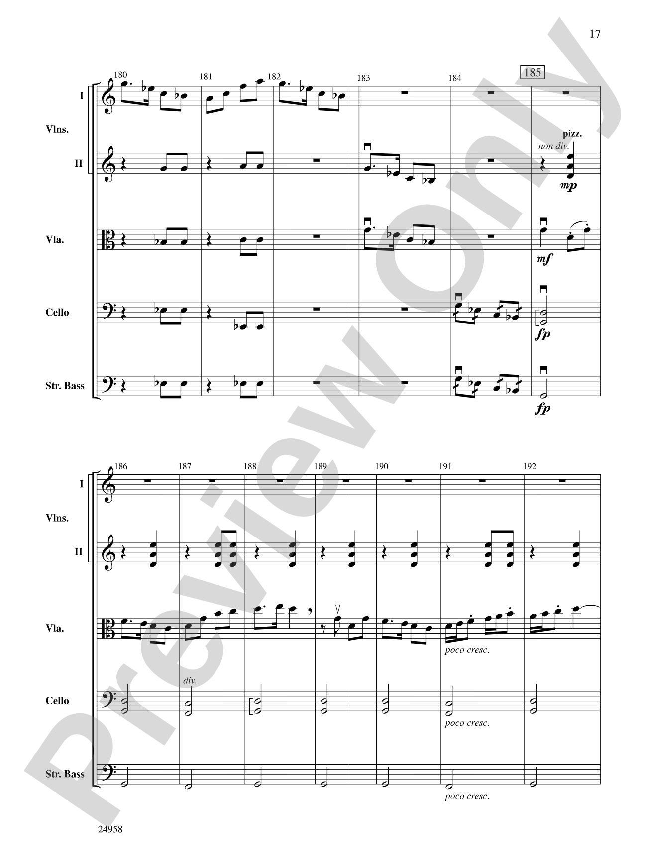Dreams of a Midsummer Night: String Orchestra Conductor Score & Parts