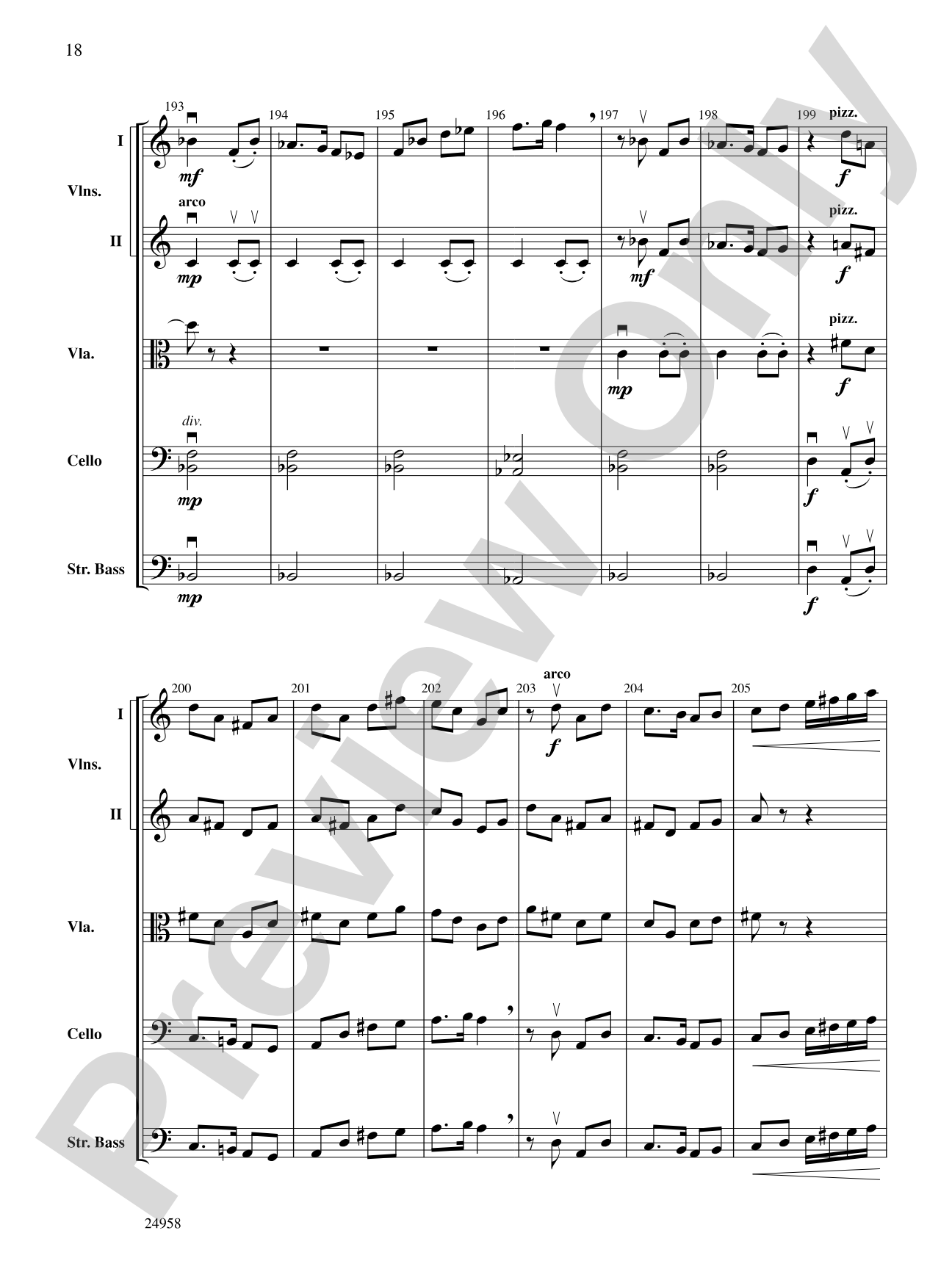 Dreams of a Midsummer Night: String Orchestra Conductor Score & Parts