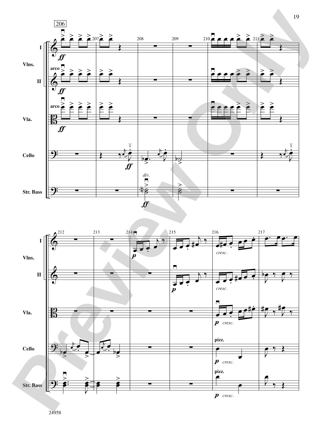Dreams of a Midsummer Night: String Orchestra Conductor Score & Parts