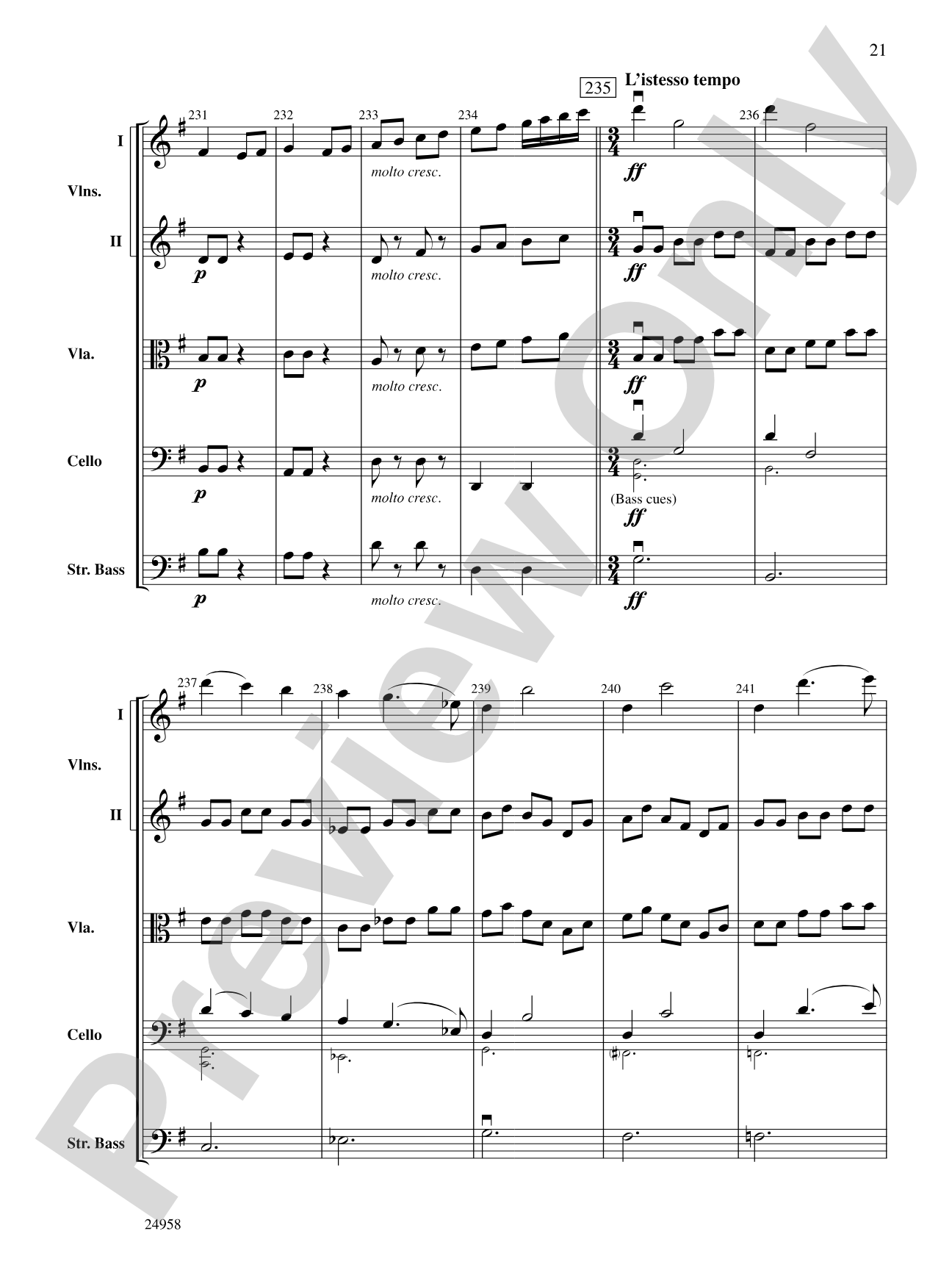 Dreams of a Midsummer Night: String Orchestra Conductor Score & Parts