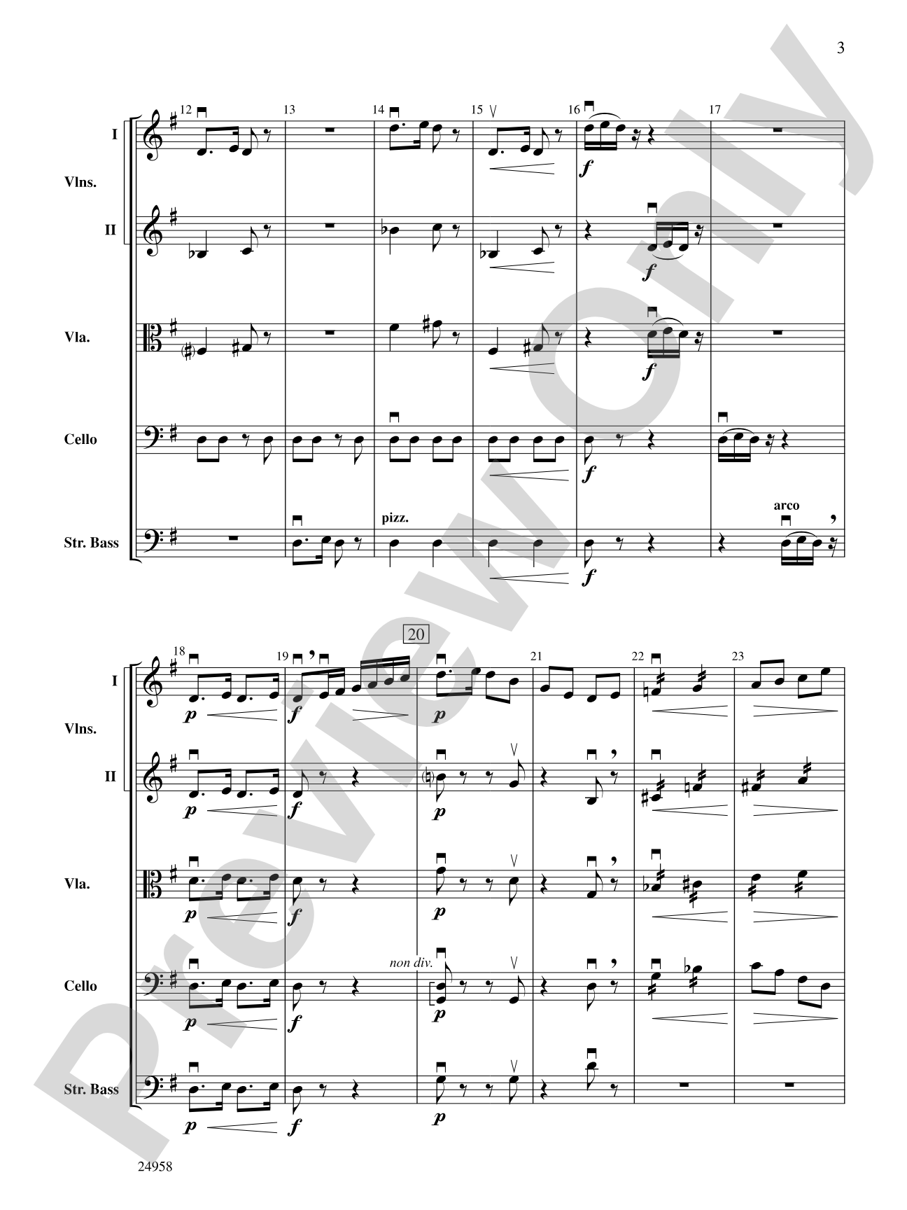 Dreams of a Midsummer Night: String Orchestra Conductor Score & Parts