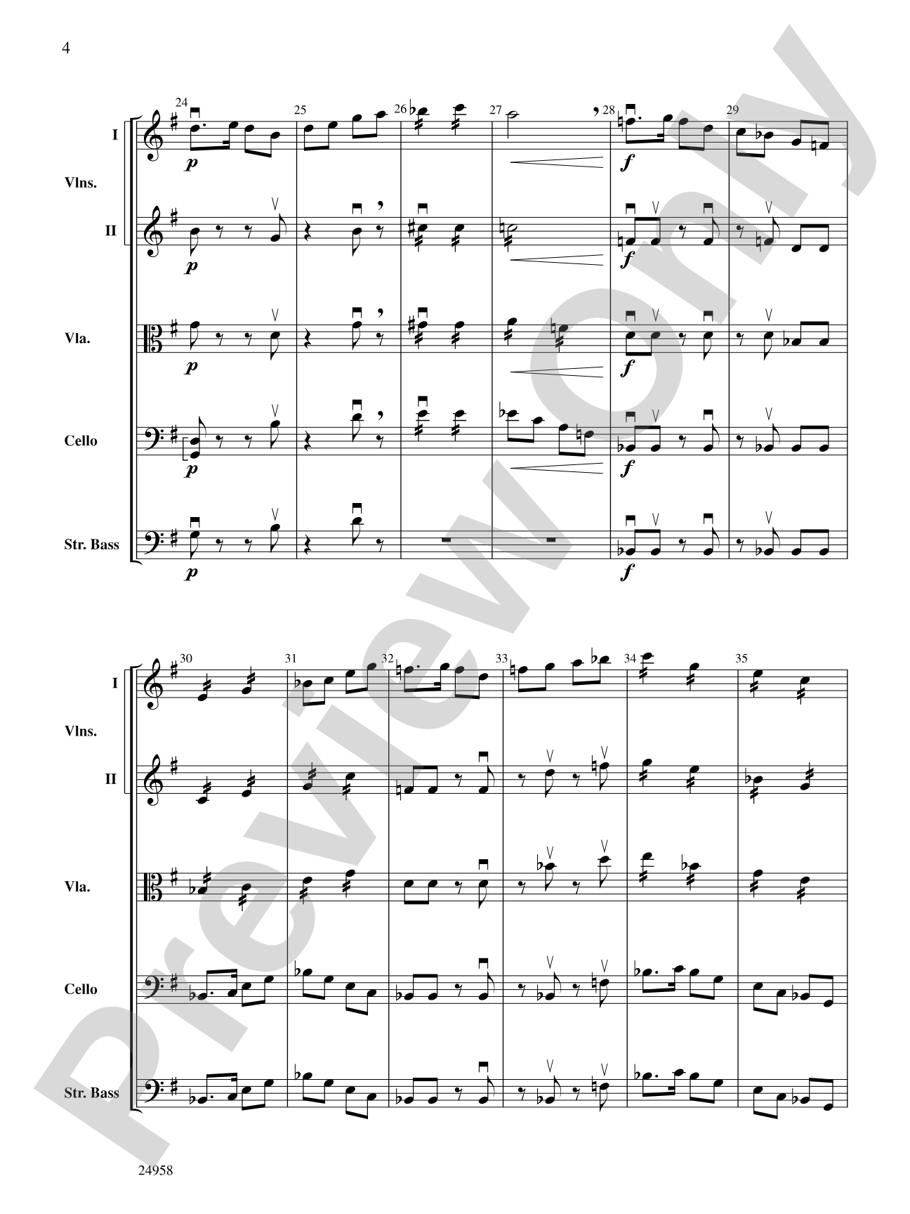 Dreams of a Midsummer Night: String Orchestra Conductor Score & Parts