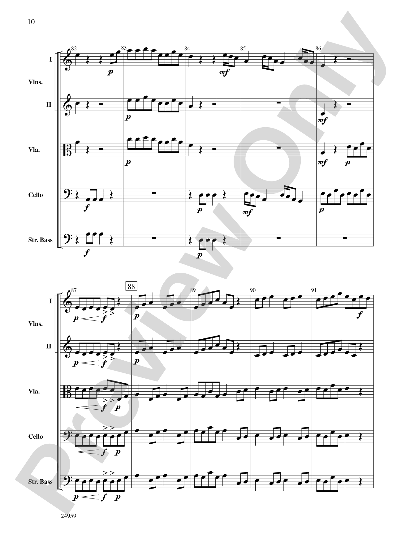 Fantasia on a Theme from Thailand: String Orchestra Conductor Score & Parts