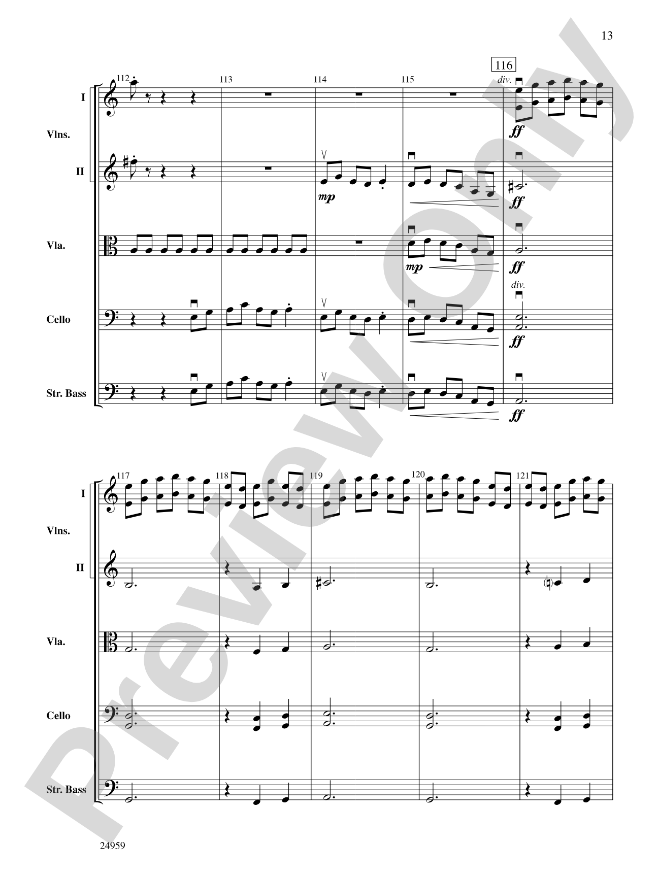 Fantasia on a Theme from Thailand: String Orchestra Conductor Score & Parts