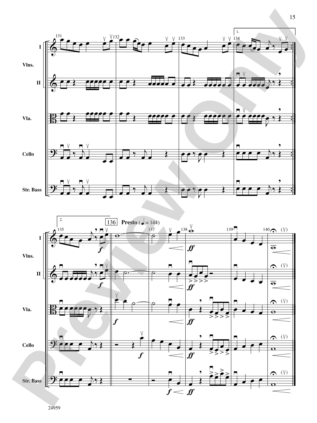 Fantasia on a Theme from Thailand: String Orchestra Conductor Score & Parts