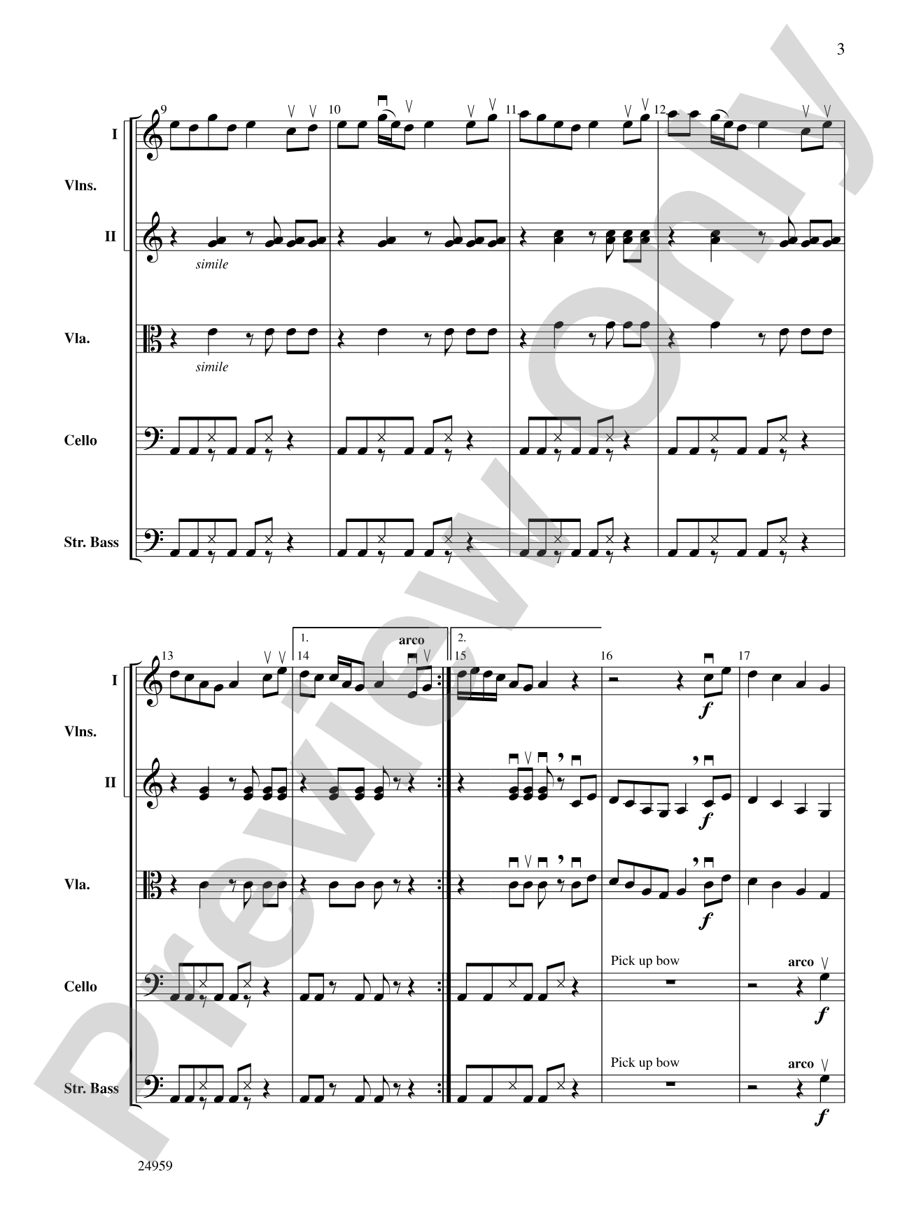 Fantasia on a Theme from Thailand: String Orchestra Conductor Score & Parts