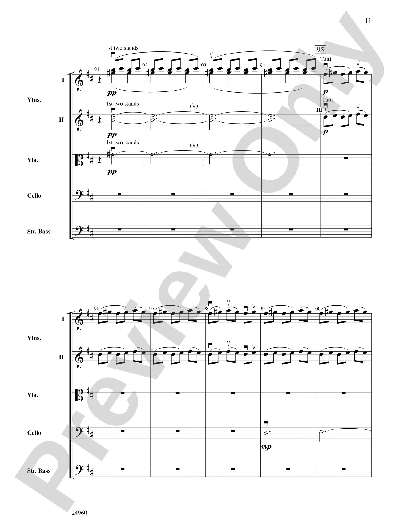 Helium: String Orchestra Conductor Score & Parts