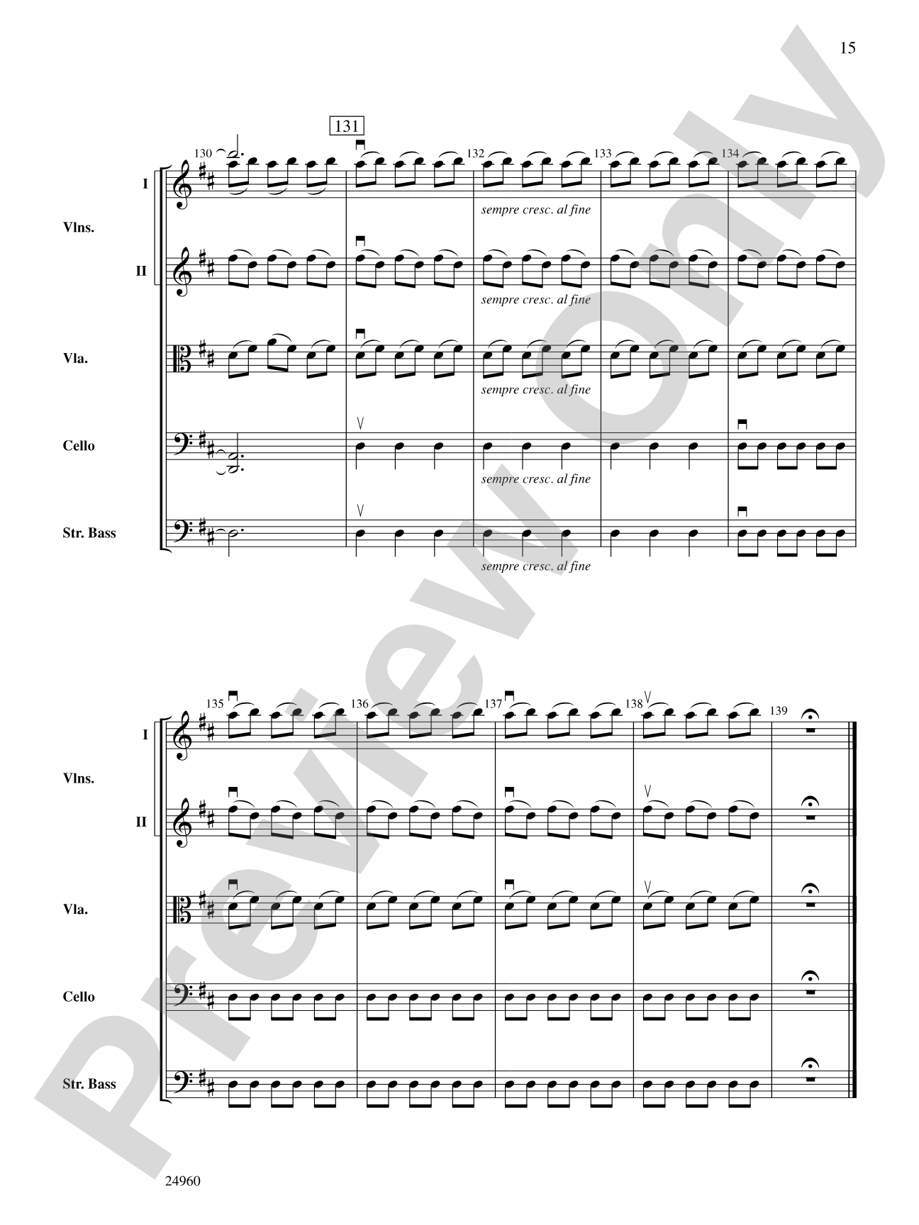 Helium: String Orchestra Conductor Score & Parts