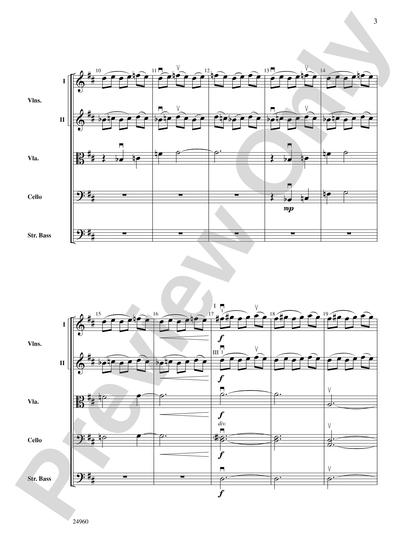 Helium: String Orchestra Conductor Score & Parts