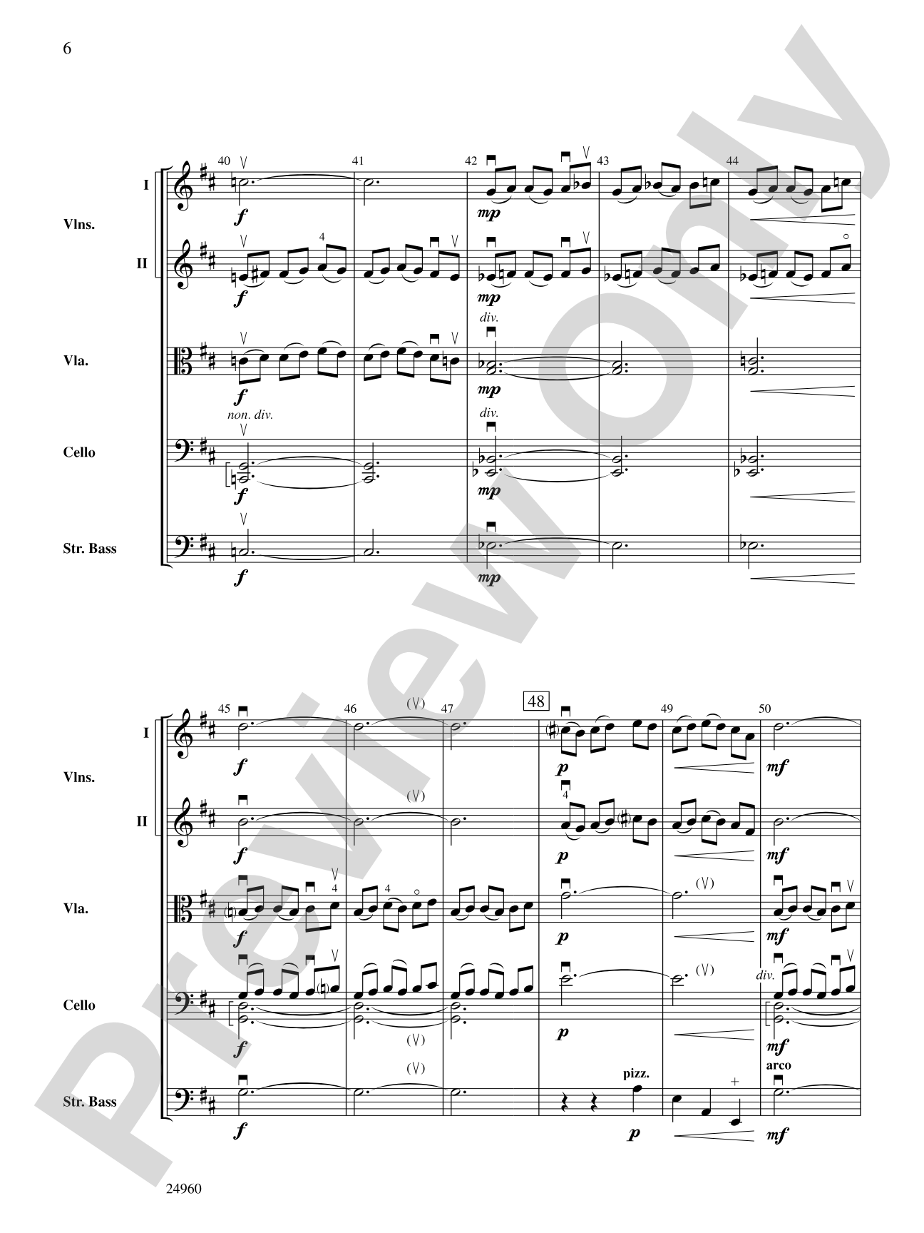 Helium: String Orchestra Conductor Score & Parts