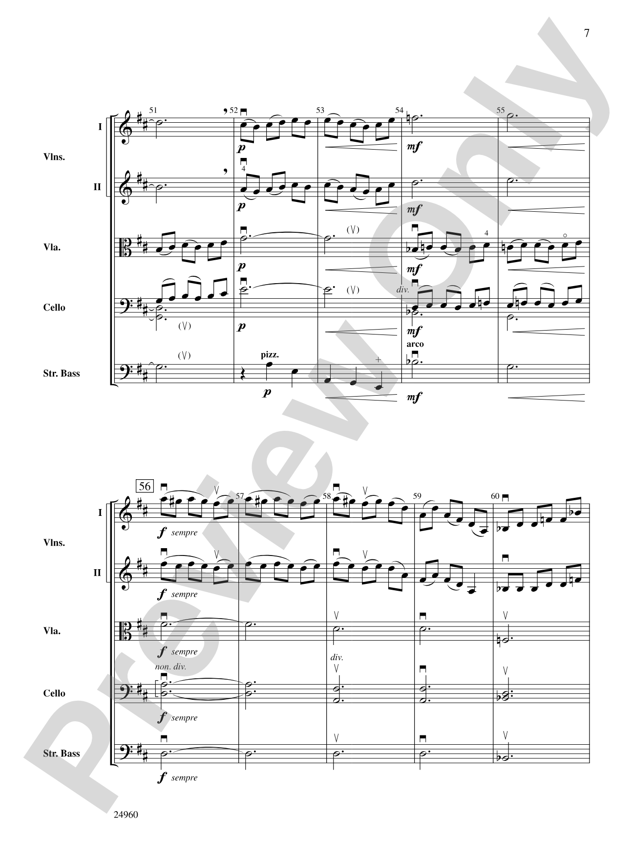 Helium: String Orchestra Conductor Score & Parts