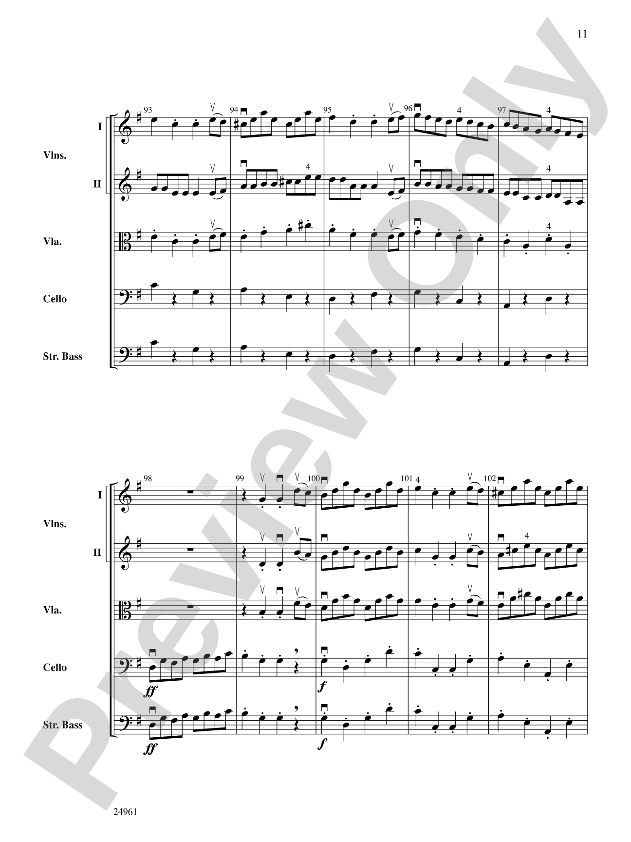 Buccaneer Country: String Orchestra Conductor Score & Parts