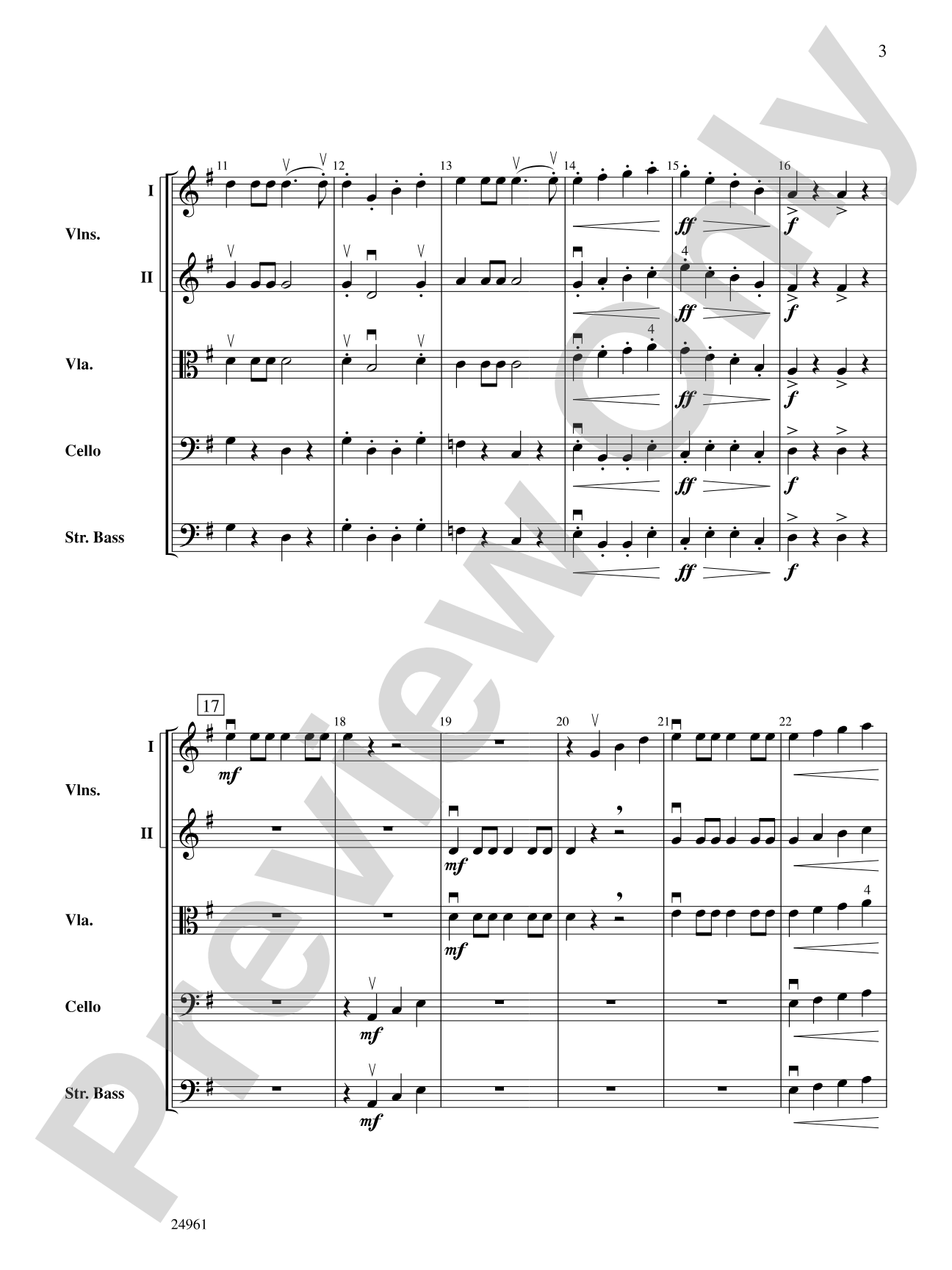 Buccaneer Country: String Orchestra Conductor Score & Parts
