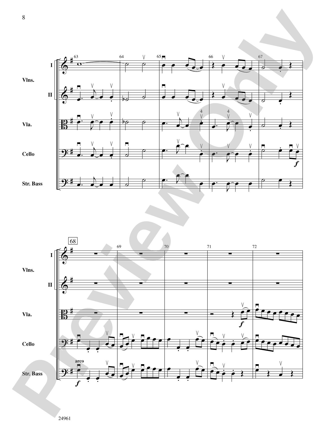 Buccaneer Country: String Orchestra Conductor Score & Parts