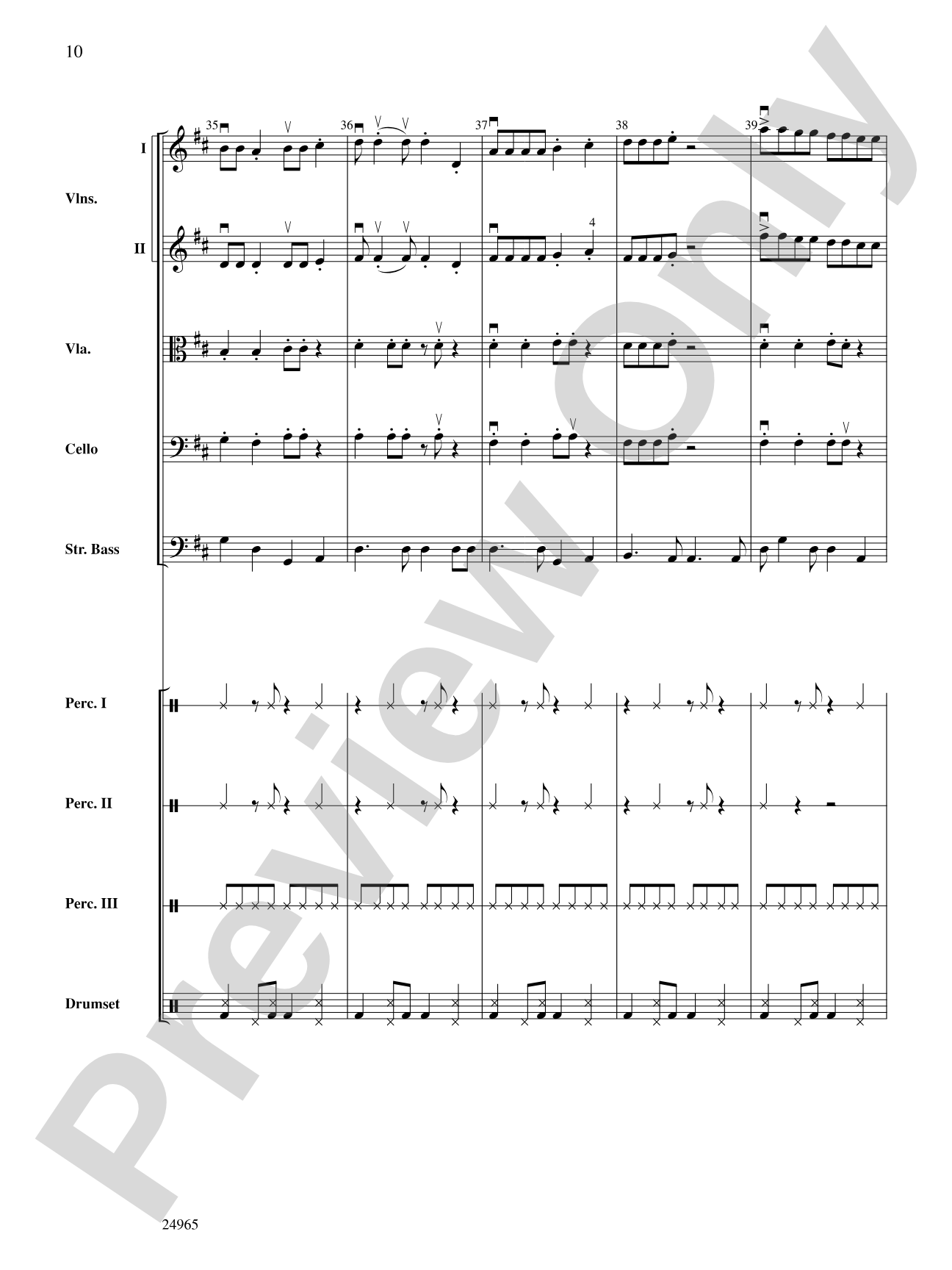 A Latin Christmas: Score