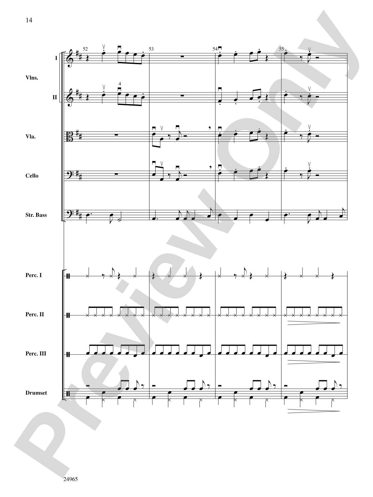 A Latin Christmas: Score