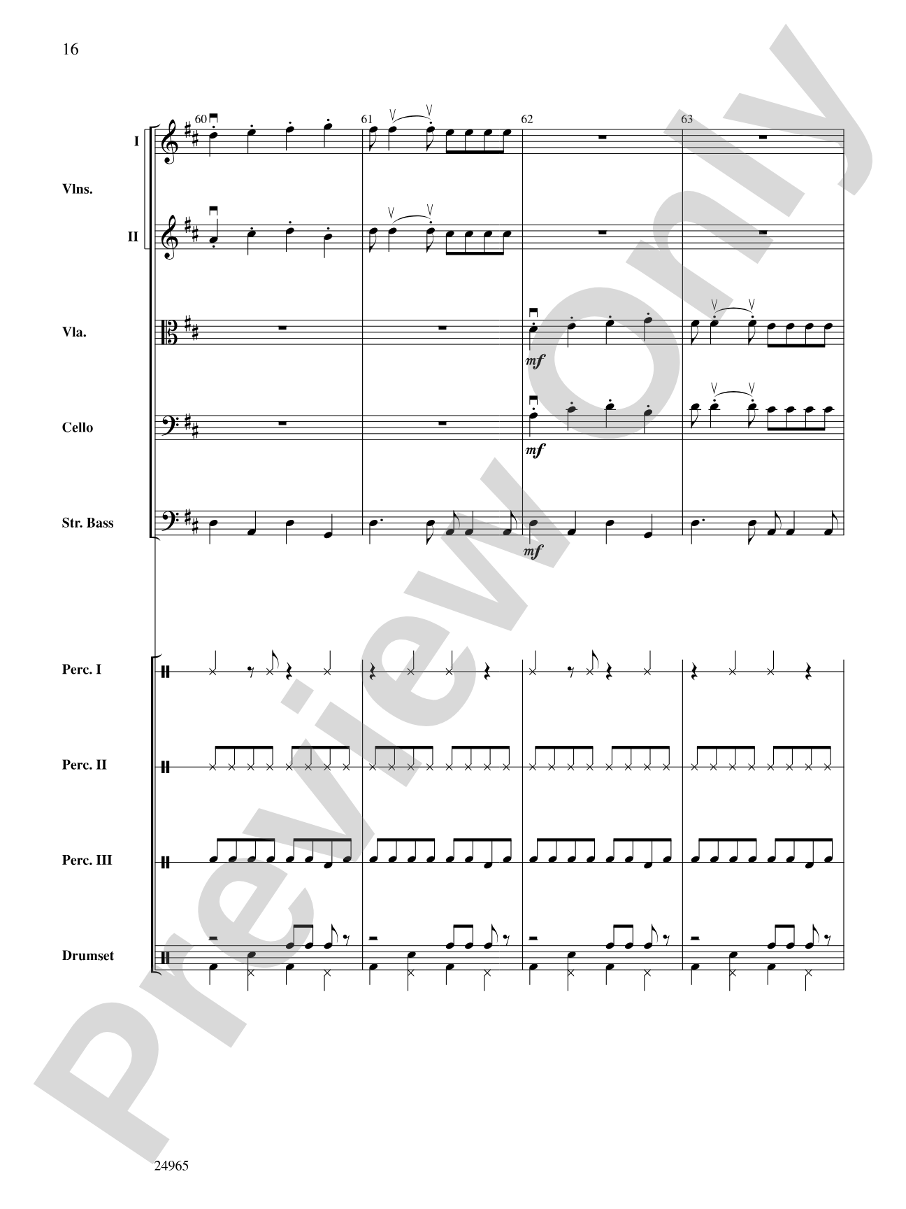 A Latin Christmas: Score