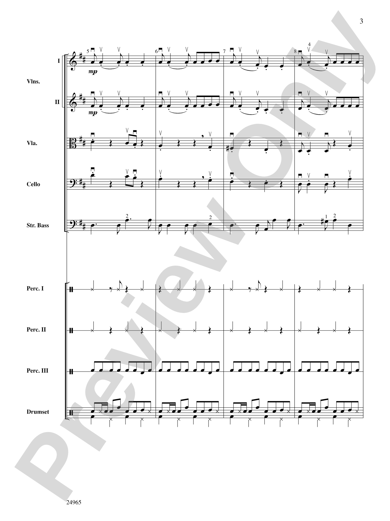 A Latin Christmas: Score