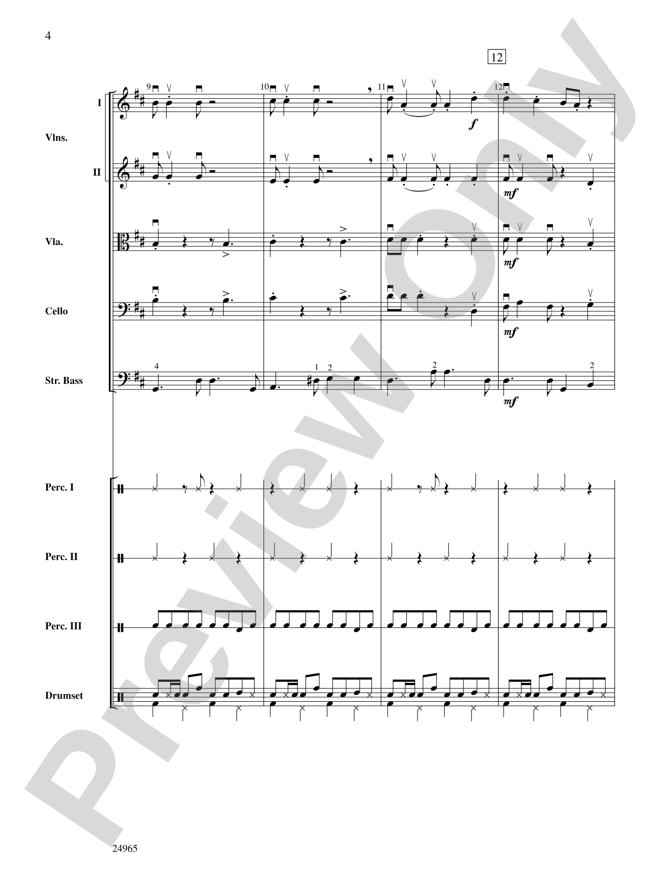 A Latin Christmas: Score