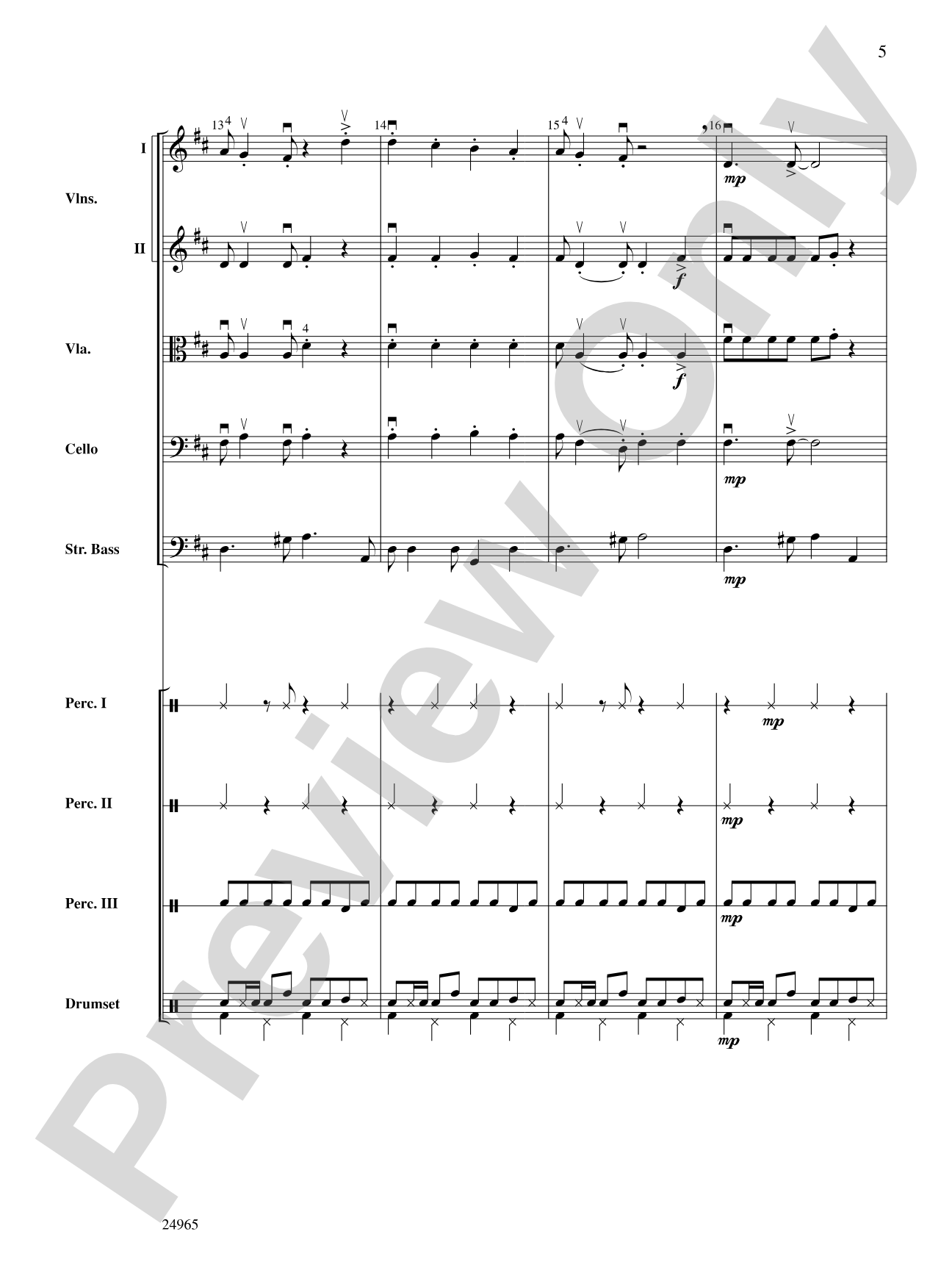 A Latin Christmas: Score