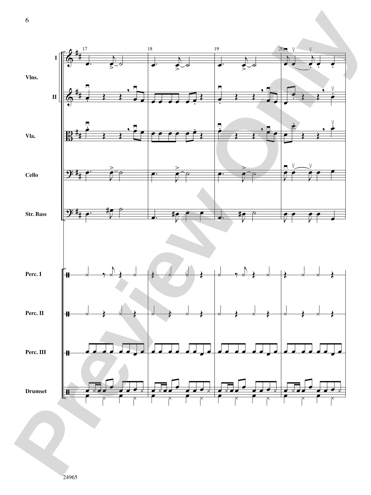 A Latin Christmas: Score