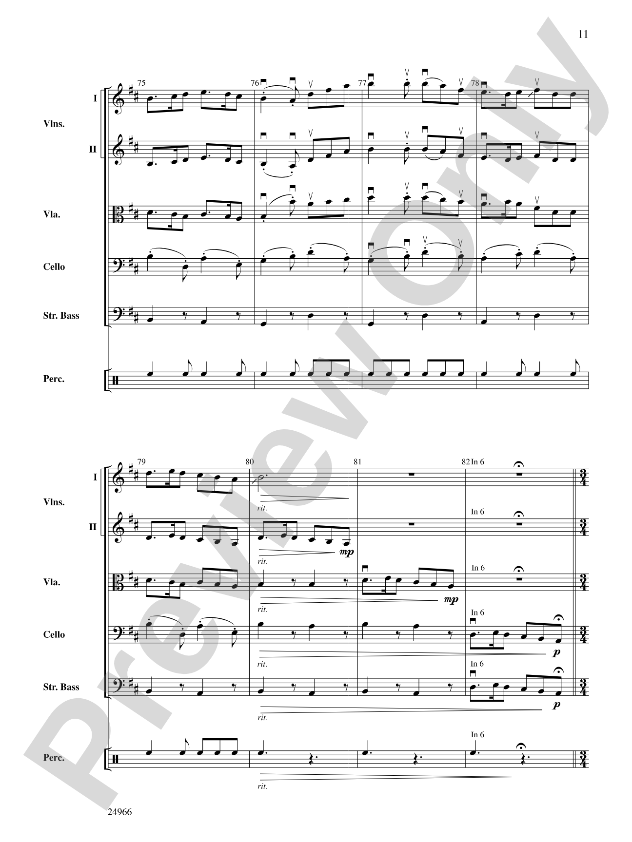 The Legend of Duffy's Cut: String Orchestra Conductor Score & Parts