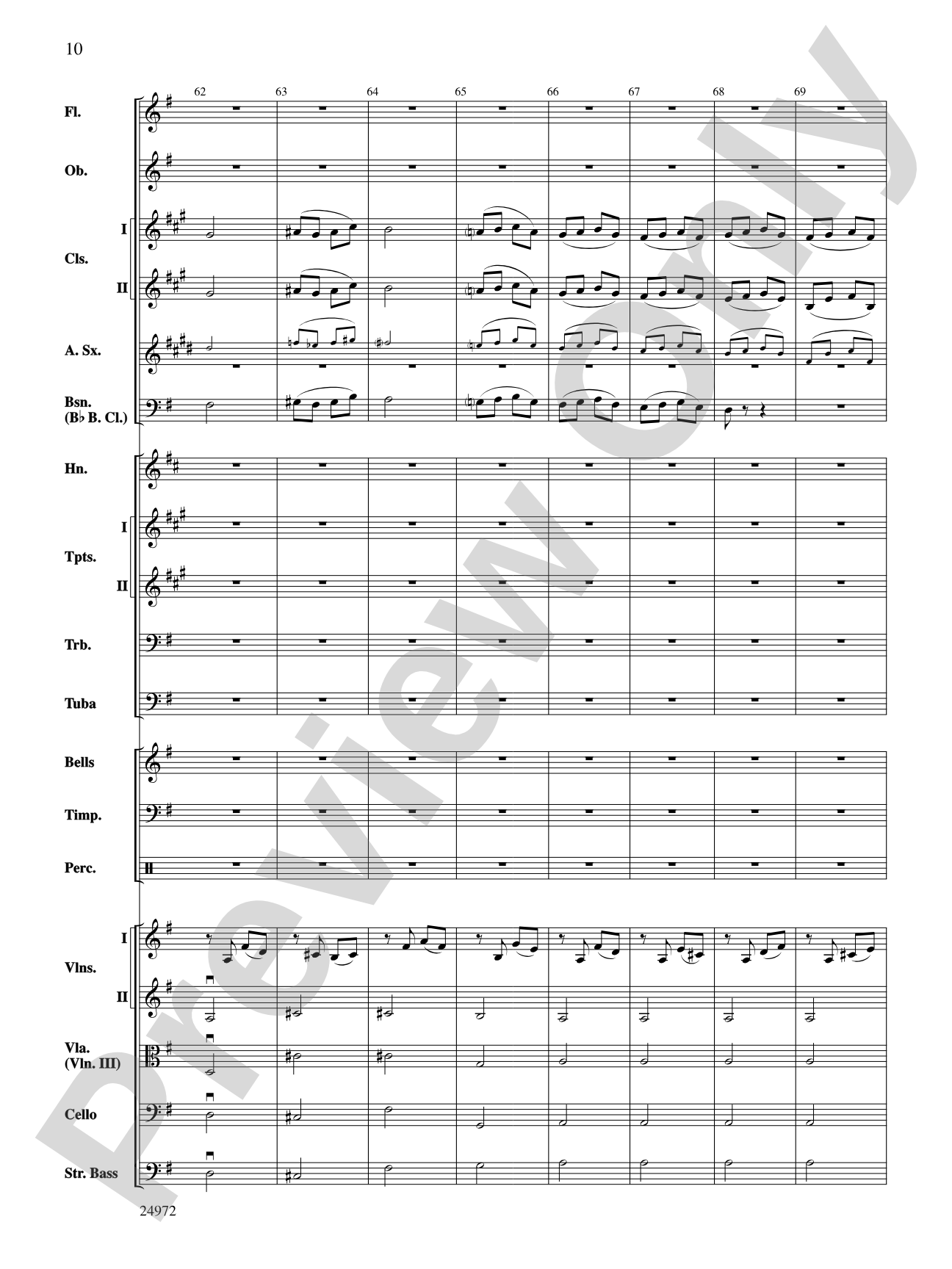 Rosamunde Overture: Full Orchestra Conductor Score & Parts