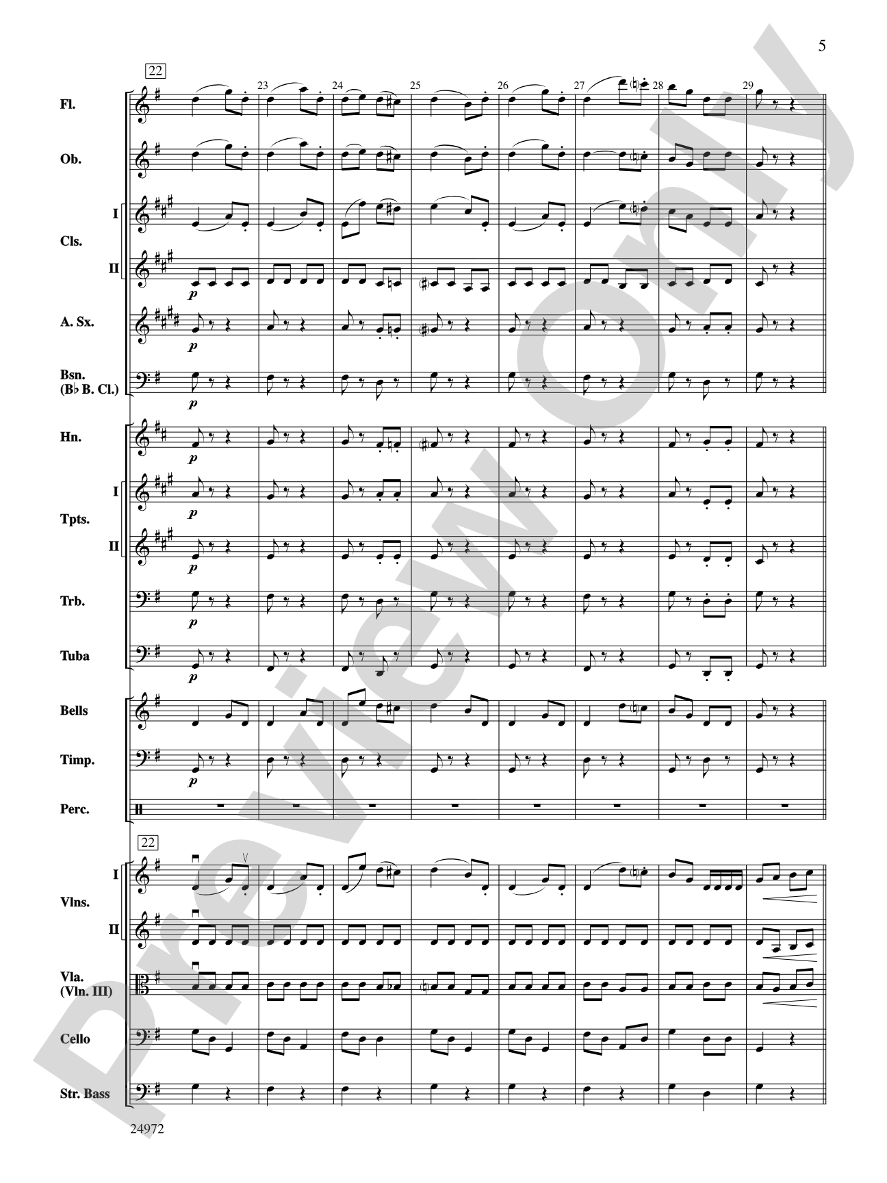 Rosamunde Overture: Full Orchestra Conductor Score & Parts