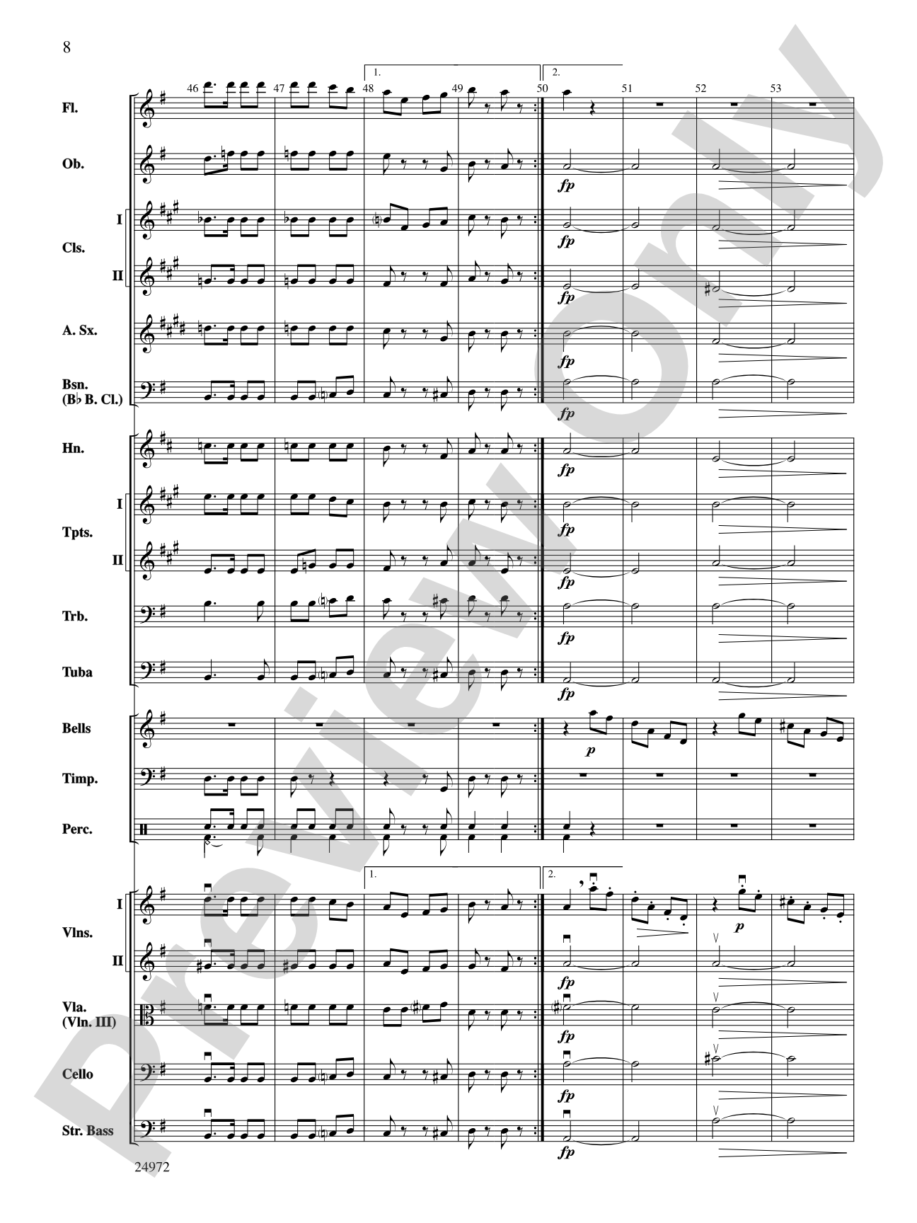 Rosamunde Overture: Full Orchestra Conductor Score & Parts